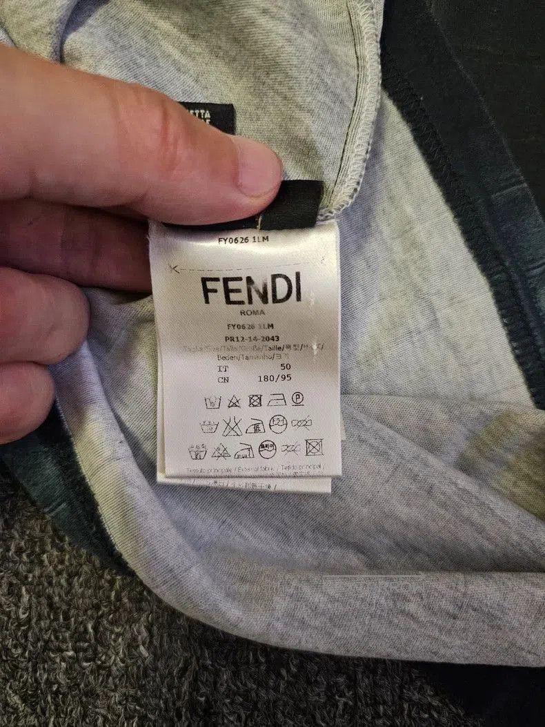 Fendi Fendi Short Sleeve Tie. Size US L / EU 52-54 / 3 - 7 Thumbnail
