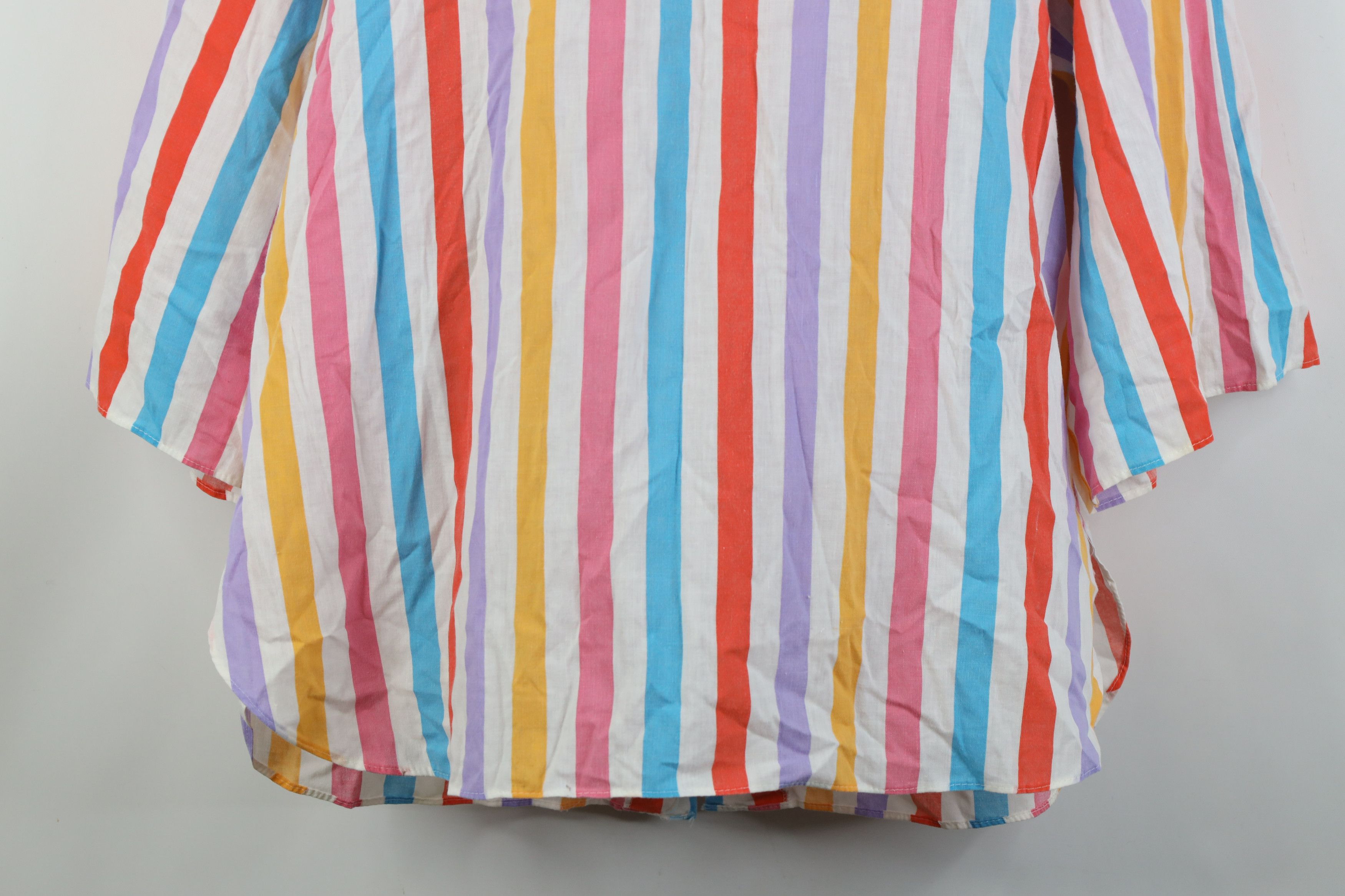 Vintage Vintage 80s 90s Streetwear 3/4 Sleeve Button Shirt USA Size S / US 4 / IT 40 - 15 Thumbnail