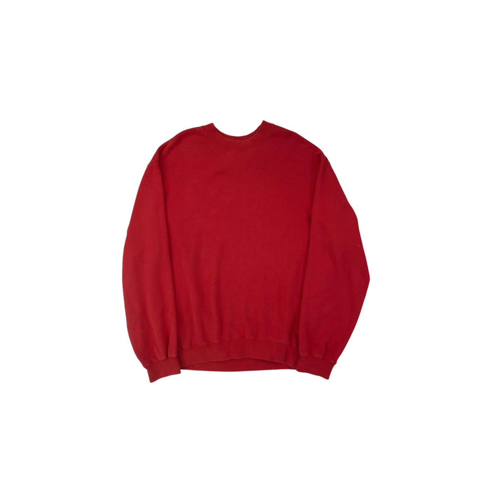 Issey Miyake Red Crewneck Sweater Size US M / EU 48-50 / 2 - 1 Thumbnail