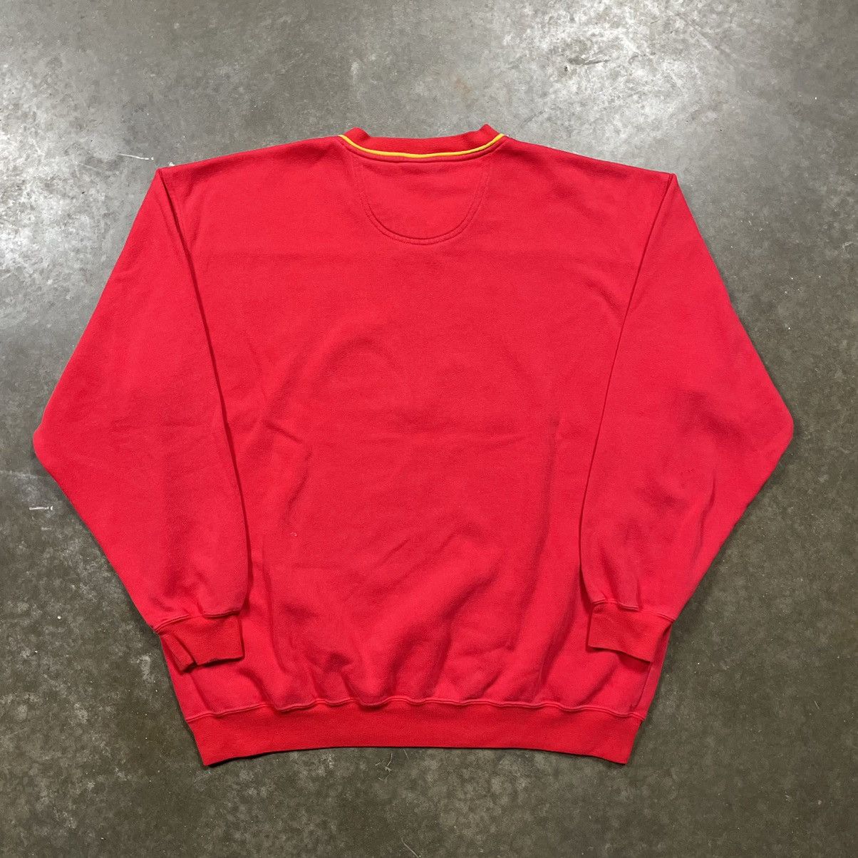 NCAA × Vintage Vintage Iowa State Cyclones College Crewneck Embroidered Red Size US XL / EU 56 / 4 - 5 Thumbnail