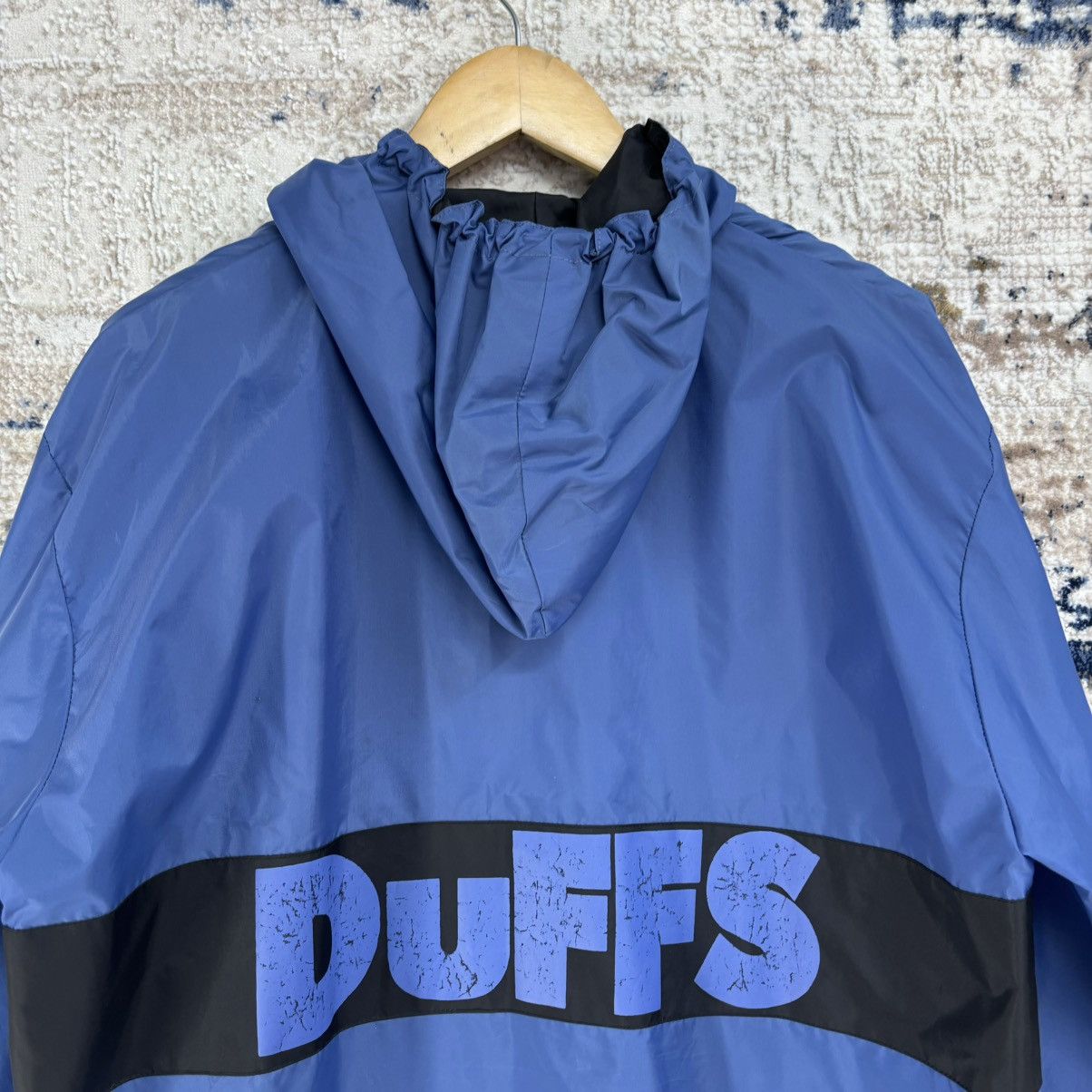 Vintage Vintage 90s DUFFS Skateboards Half Zipper Windbreaker Jacket Size US XL / EU 56 / 4 - 2 Thumbnail