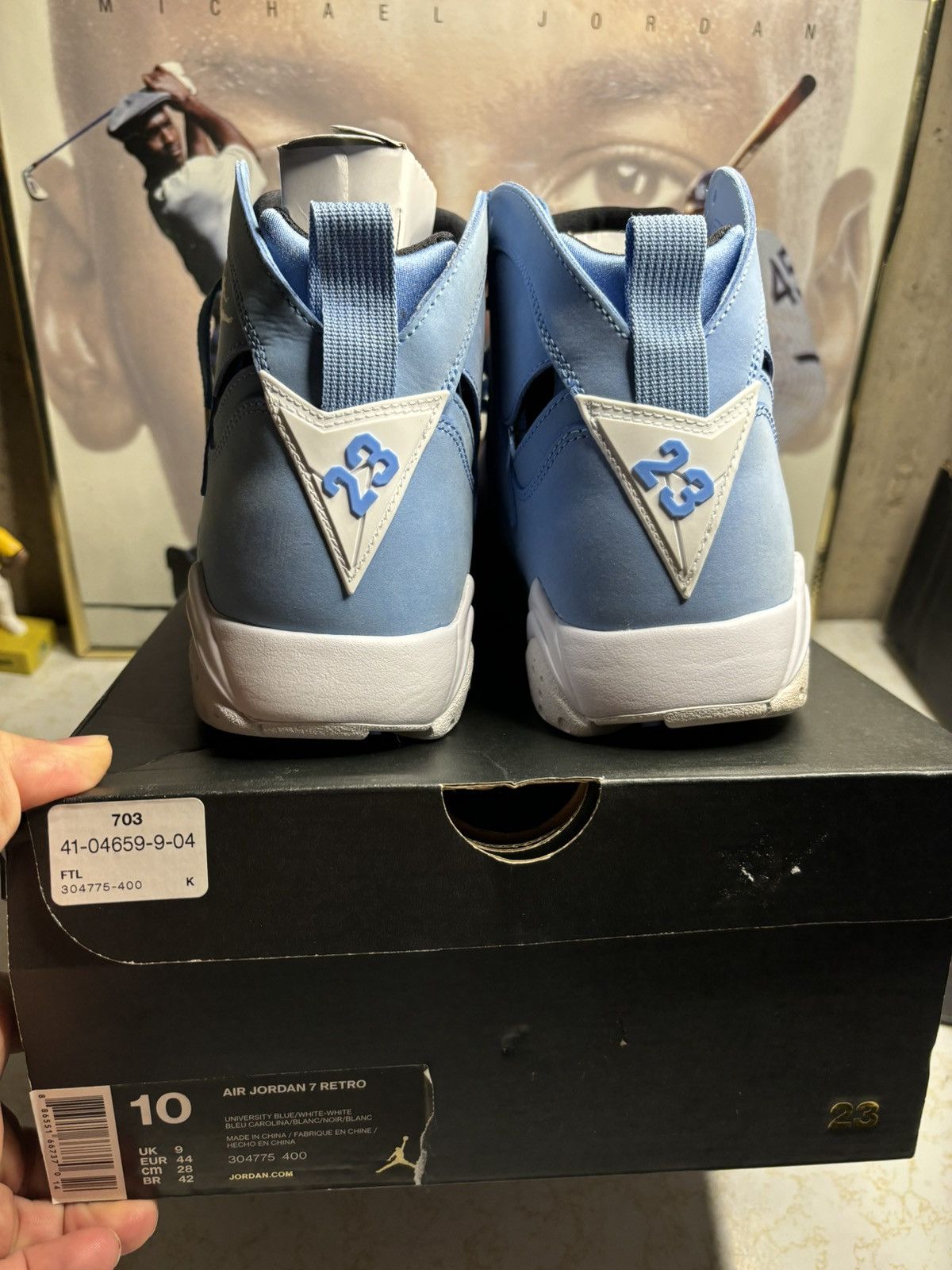 Jordan Brand Air Jordan 7 Retropantone Size US 10 / EU 43 - 7 Thumbnail