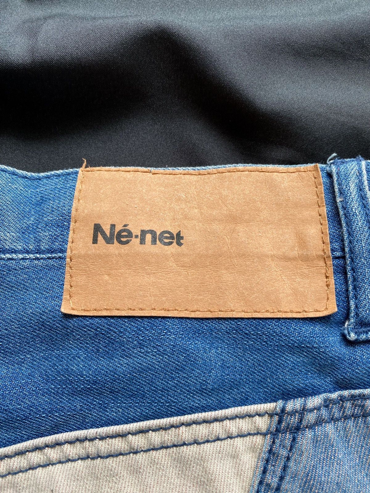 Issey Miyake Ne-net Issey Miyake Patchwork Denim Harem Pants Size US 32 / EU 48 - 12 Thumbnail