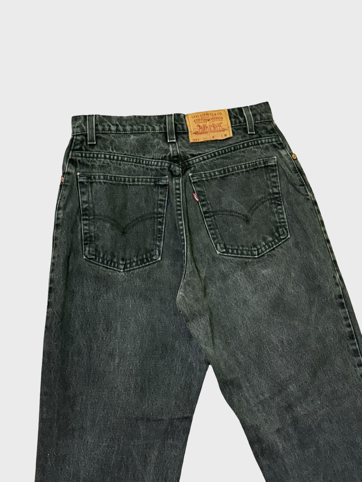 Levi's × Vintage Vintage Levi's 551 Relaxed Fit Tapered LegJeans Size US 28 / EU 44 - 11 Thumbnail