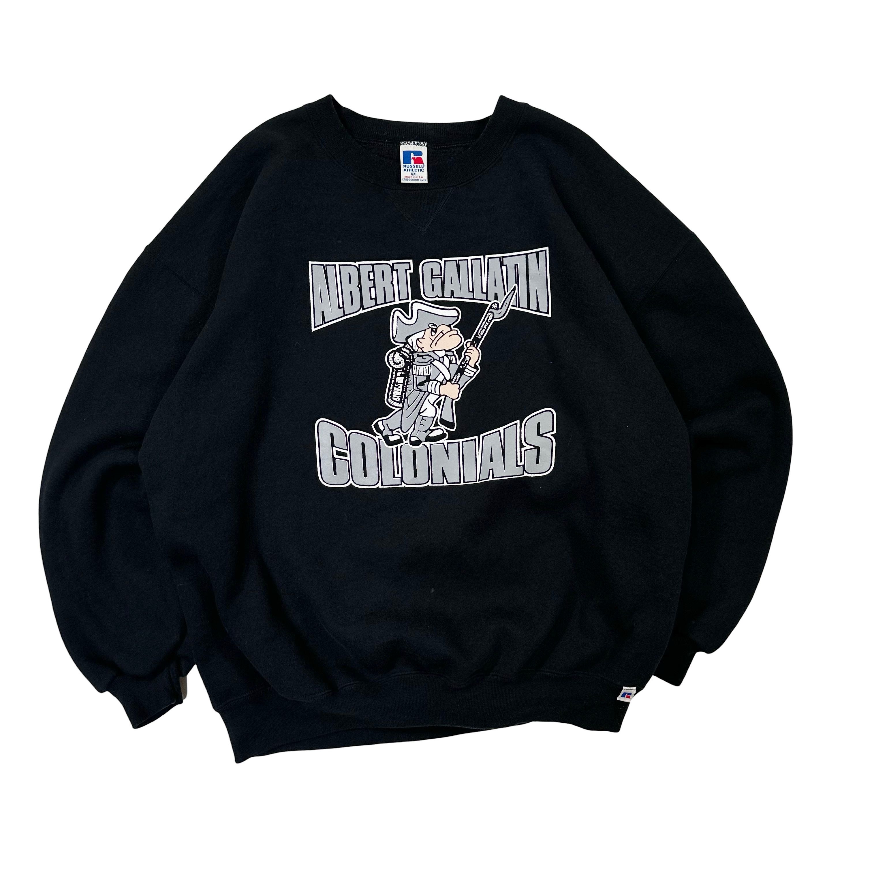 Vintage Vintage 90s Made in USA Russell Athletics Albert Gallatin Size US XXL / EU 58 / 5 - 1 Thumbnail