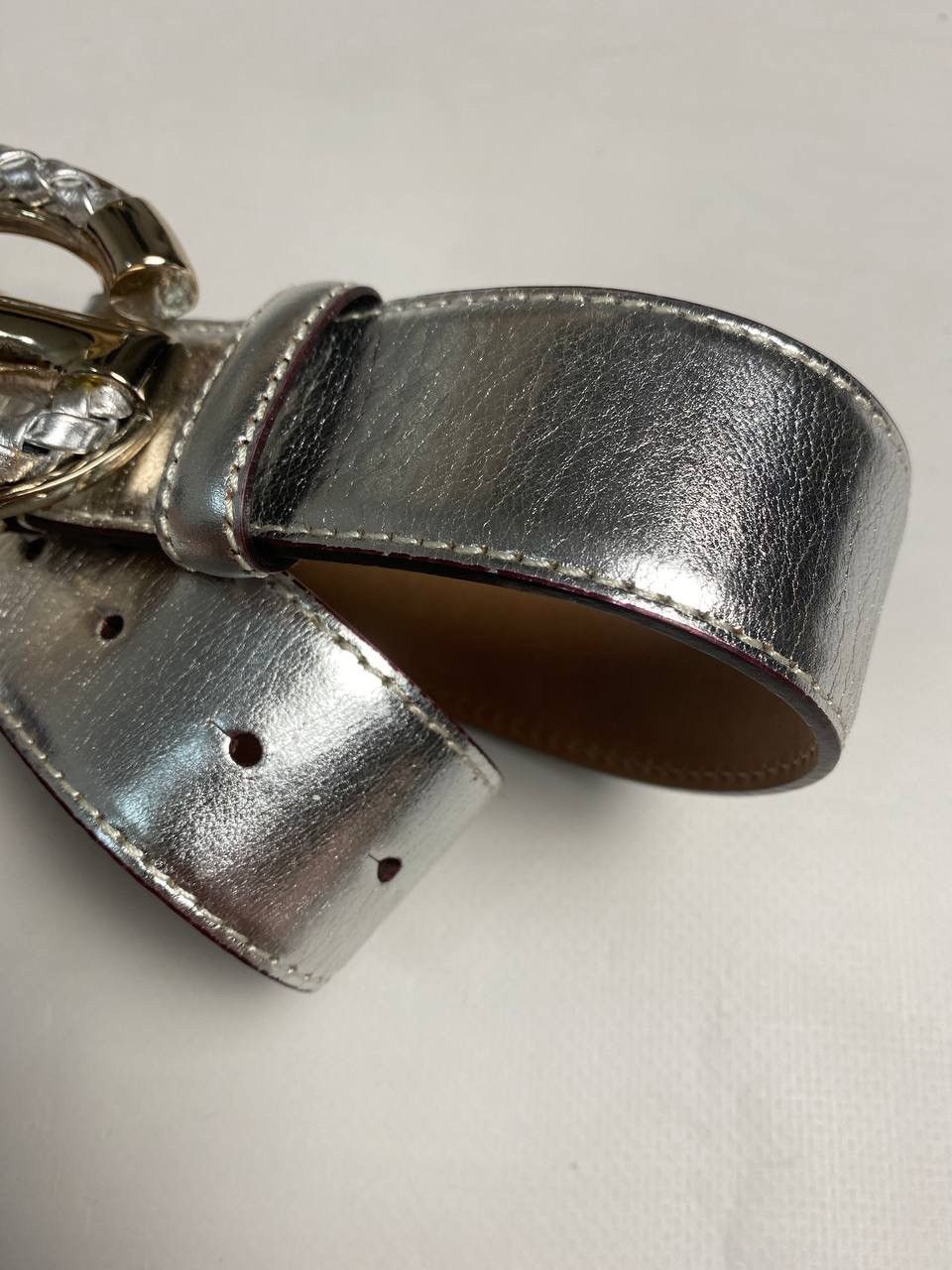 Dolce & Gabbana × Vintage Dolce Gabbana Leather Belt Size ONE SIZE - 4 Thumbnail
