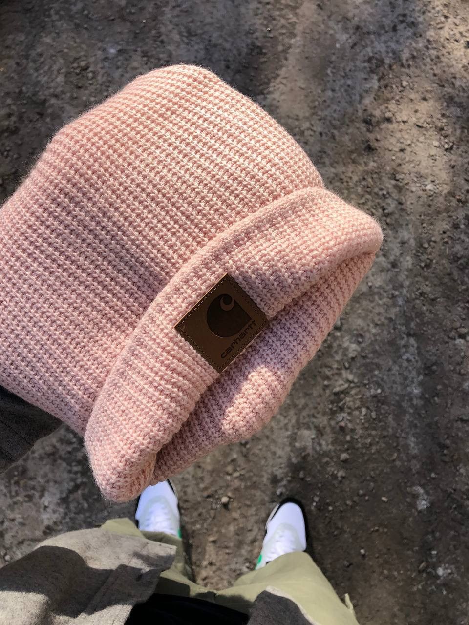 Carhartt Wip × Vintage VERY RARE CARHARTT WORK IN PROGRESS DESIGNER KNIT HATS 90s Size ONE SIZE - 2 Thumbnail