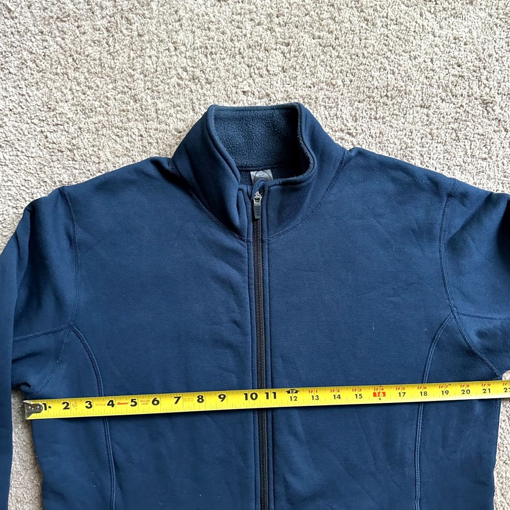Vintage REI Full Zip Mock Neck Fleece Sweater Navy Blue L Mens Size US L / EU 52-54 / 3 - 7 Thumbnail