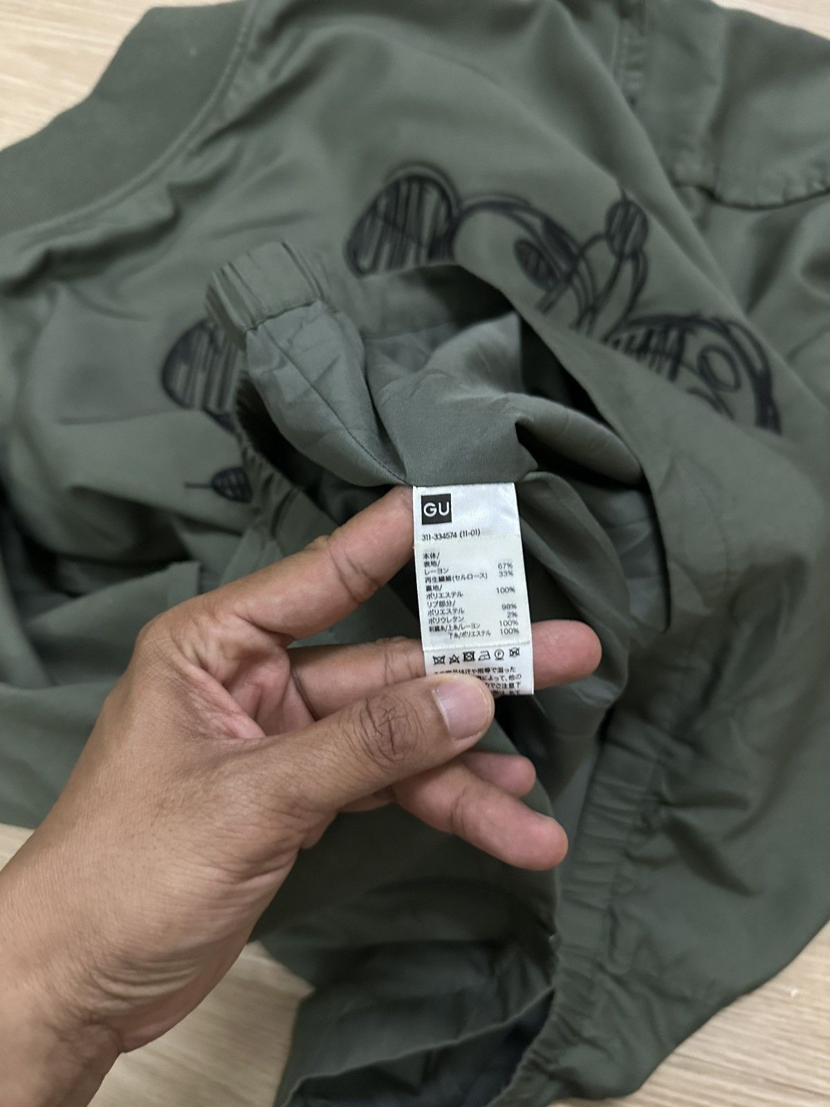 GU × Undercover Rare Beautiful GU Undercover Mickey Mouse Bomber Jacket Size US M / EU 48-50 / 2 - 12 Thumbnail