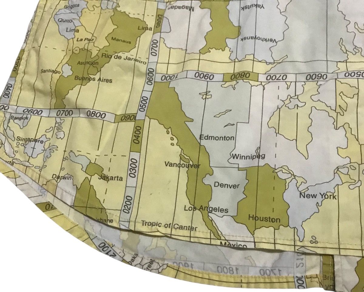 Hai Sporting Gear Rare Hai Sporting Gear World Map Overprinted Button Shirt Size US XL / EU 56 / 4 - 15 Thumbnail