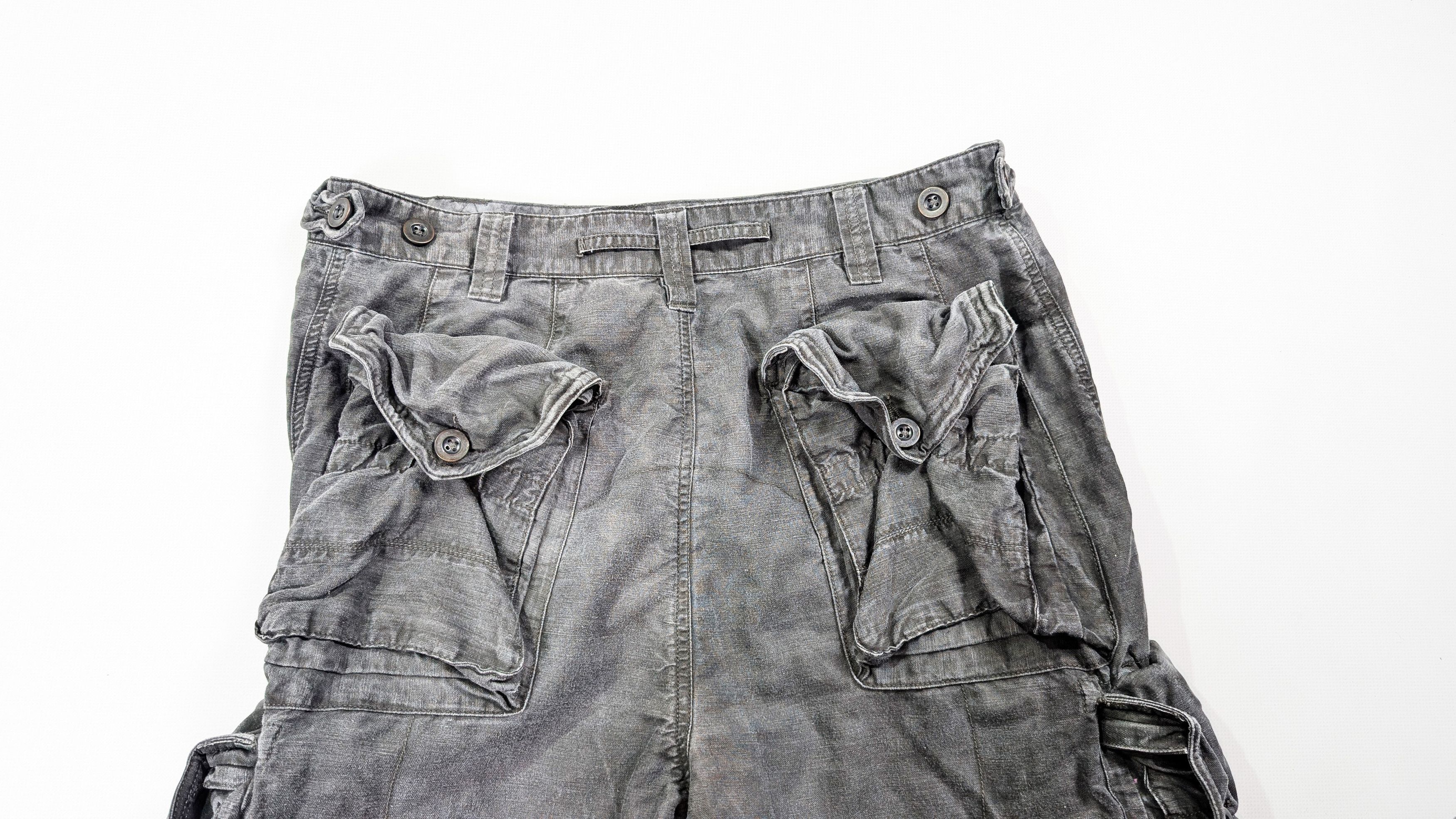 Allsaints Allsaints Infantry Linen Cotton Cargo Military Pants Size 32 Size US 32 / EU 48 - 9 Thumbnail