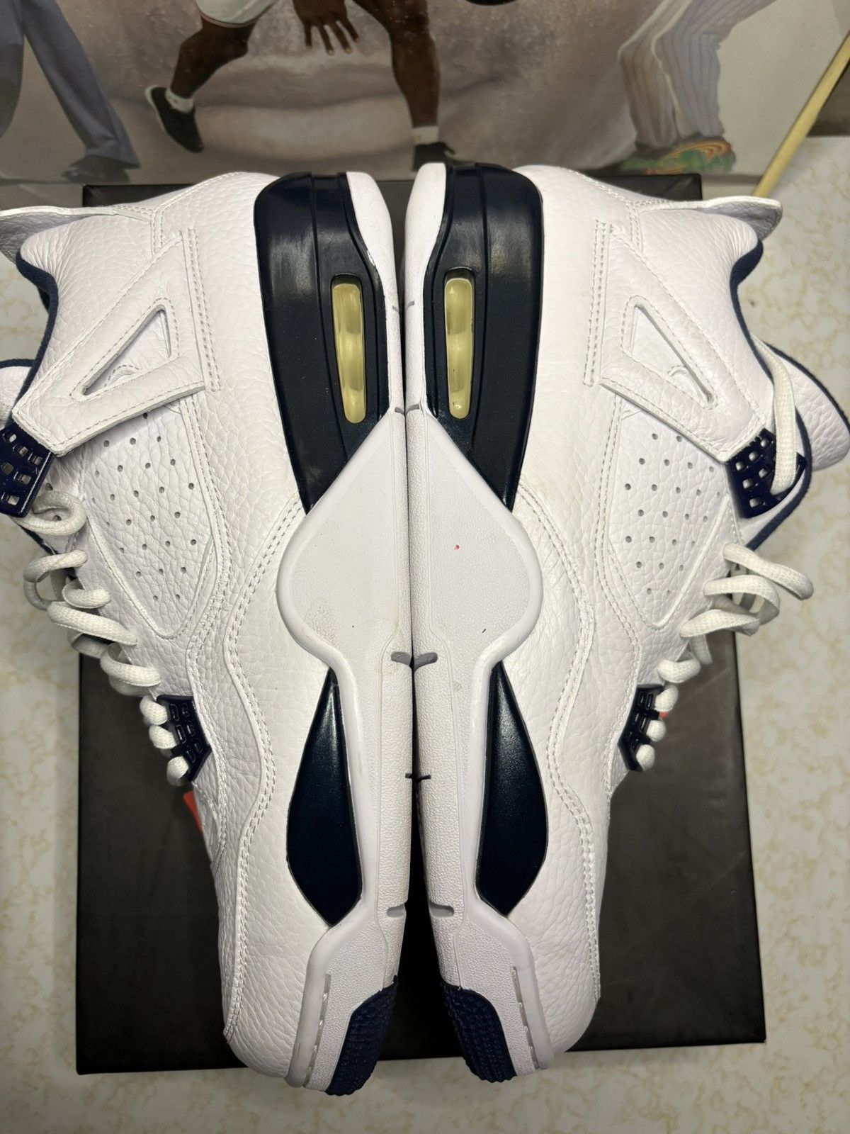 Jordan Brand Jordan Retro 4 ‘legend blue “ Size US 11.5 / EU 44-45 - 4 Thumbnail