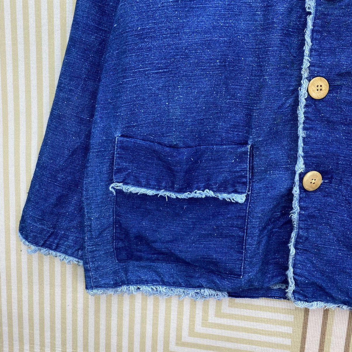 Blue Blue Japan 🫶Blue Blue Arigato Style Vintage Allix indigo blue jacket Size US M / EU 48-50 / 2 - 4 Thumbnail