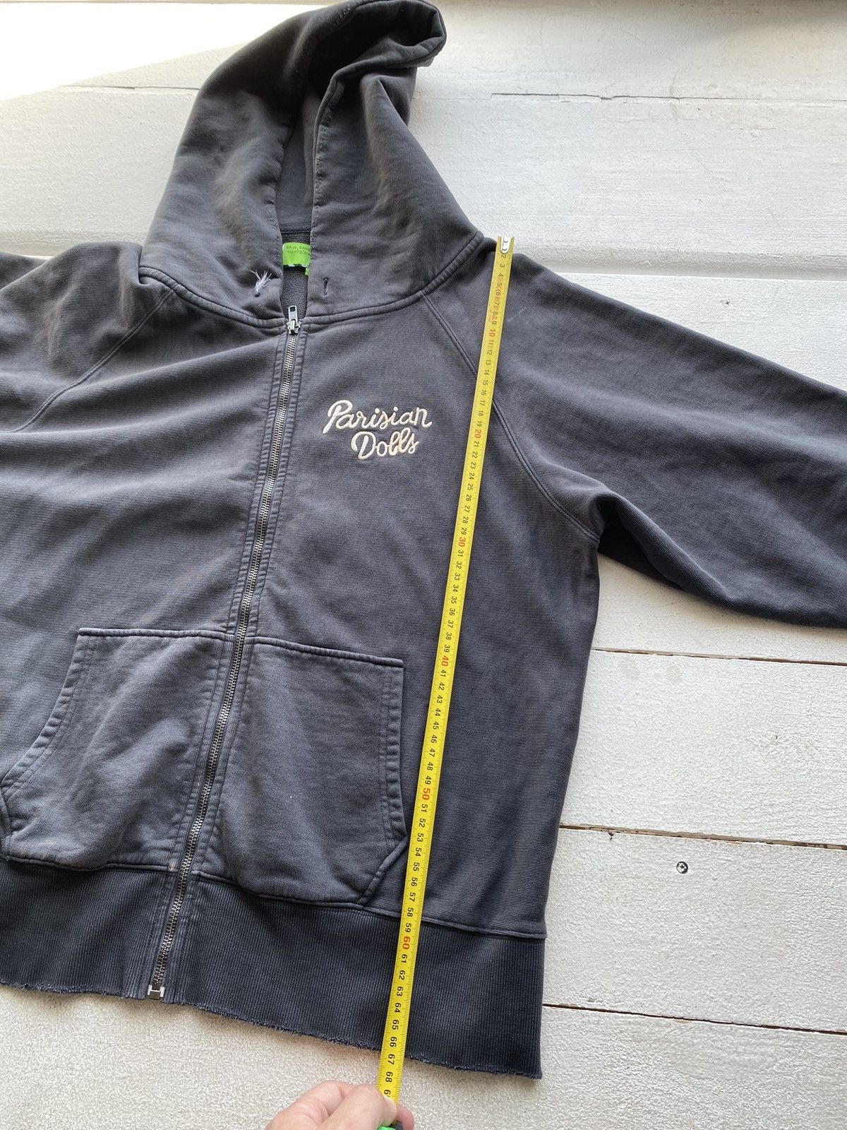 Other × Vintage Virgin Label Sandrine Rose LA Usa Faded Distressed Hoodie Size US M / EU 48-50 / 2 - 16 Thumbnail
