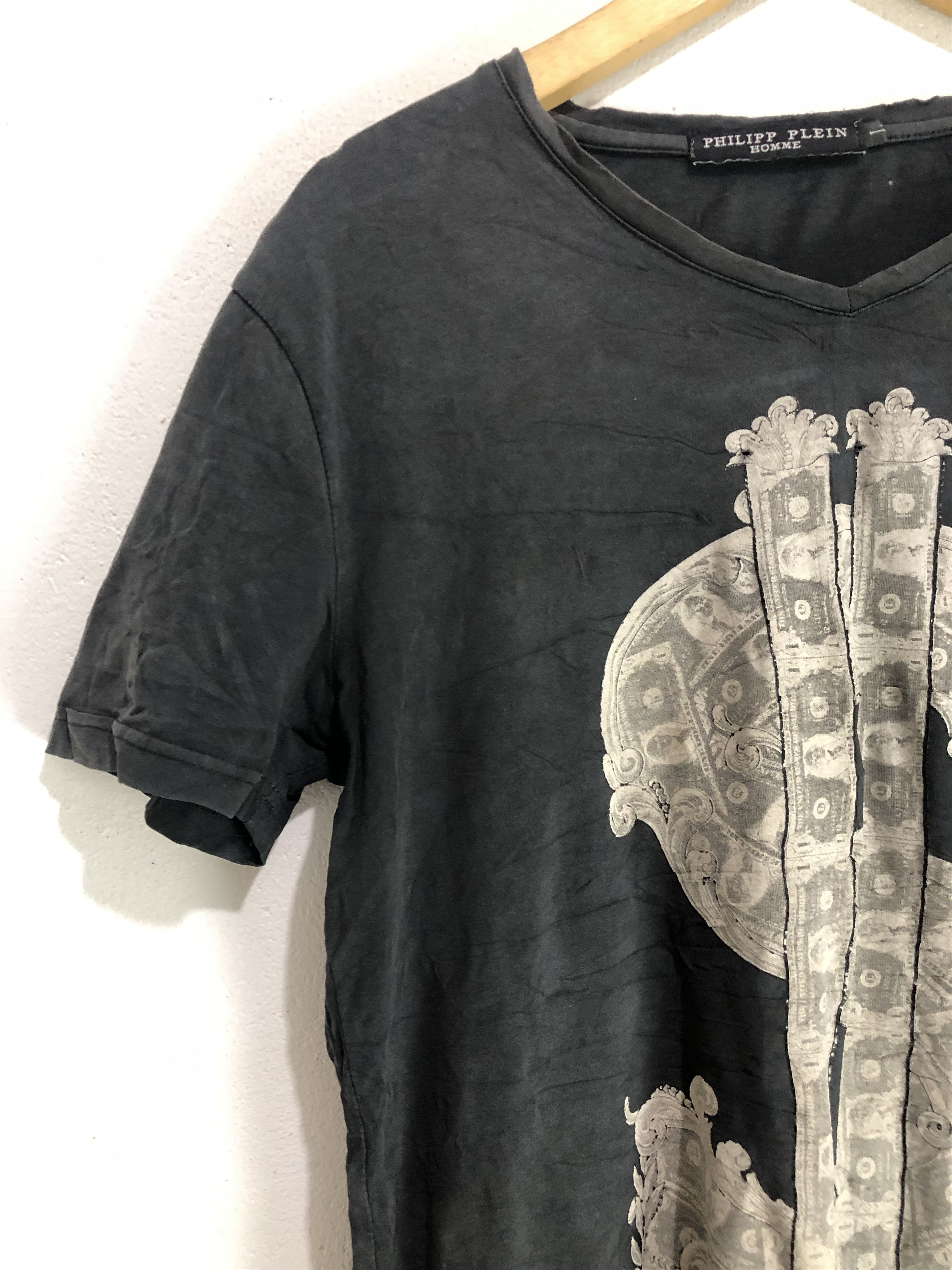Philipp Plein Distressed Philipp Plein Sun Faded Dollars Big Logo Size US L / EU 52-54 / 3 - 4 Thumbnail