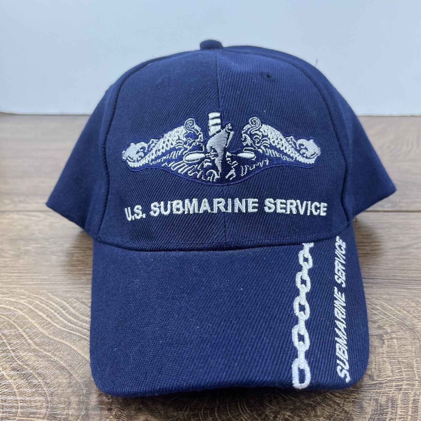 Other US Submarine Service Hat Adjustable Hat Blue US NAVY Hat Blu Size ONE SIZE - 3 Thumbnail
