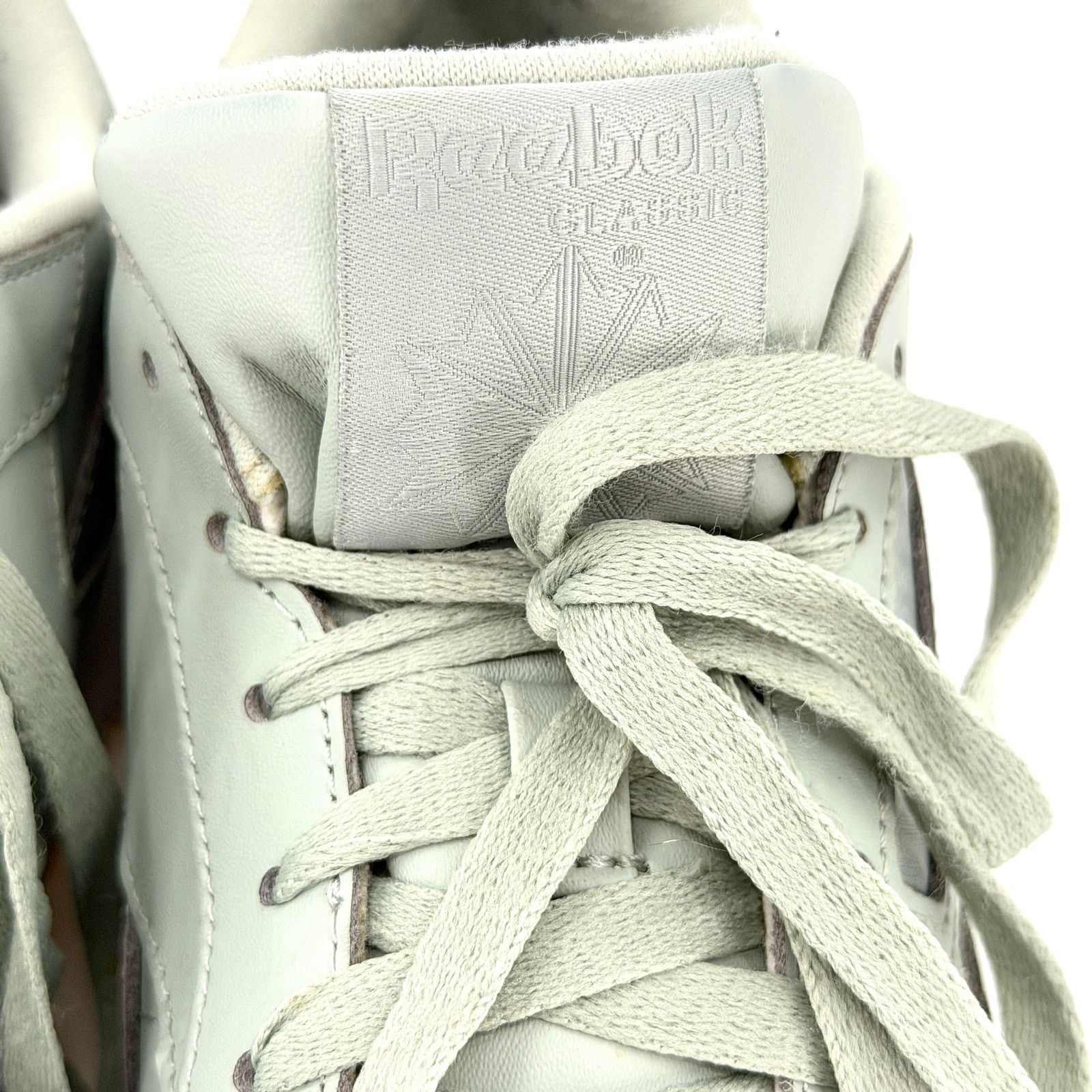 Reebok Reebok Sea Spray Green Genuine Leather Classic Sneakers Size US 7.5 / IT 37.5 - 5 Thumbnail