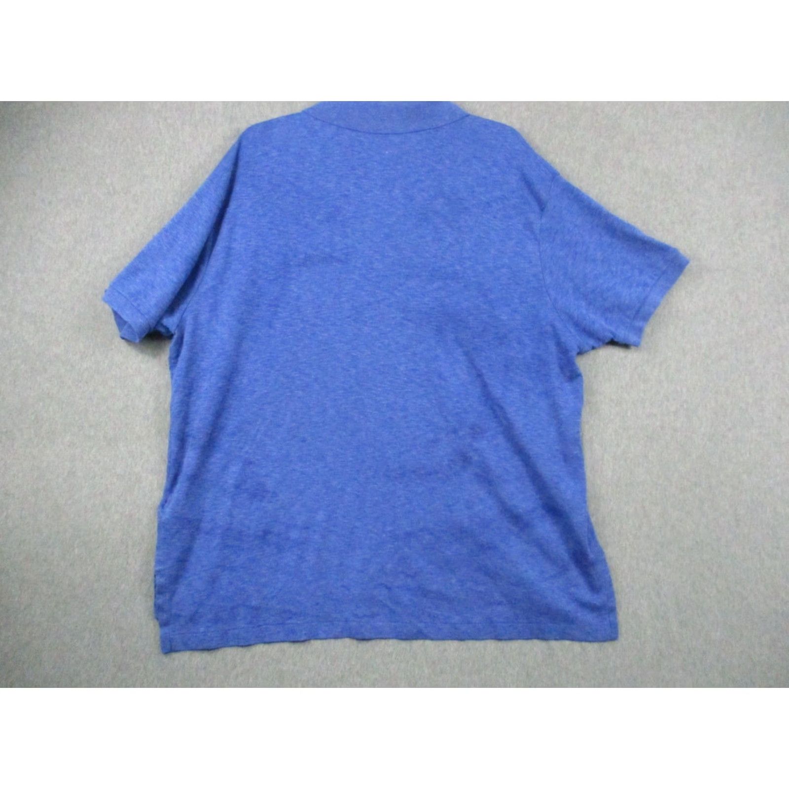 Polo Ralph Lauren Polo Ralph Lauren Shirt Polo Men 2XB Heathered Blue 2XL Navy/Navy Blue Heathered Polo Shirt Mens Vintage Multiple Keywords Size US XXL / EU 58 / 5 - 4 Thumbnail