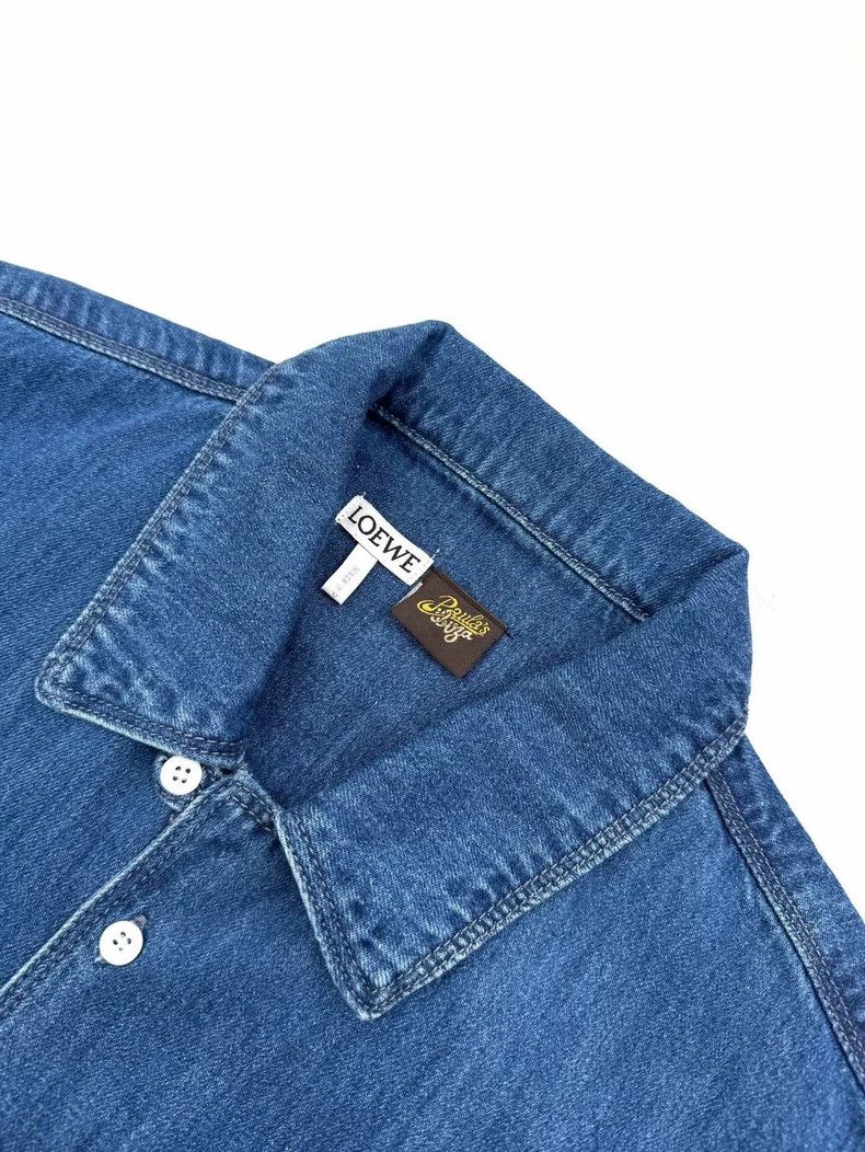 Loewe LOEWE Cowboy short-sleeved shirt Size US XXS / EU 40 - 6 Thumbnail