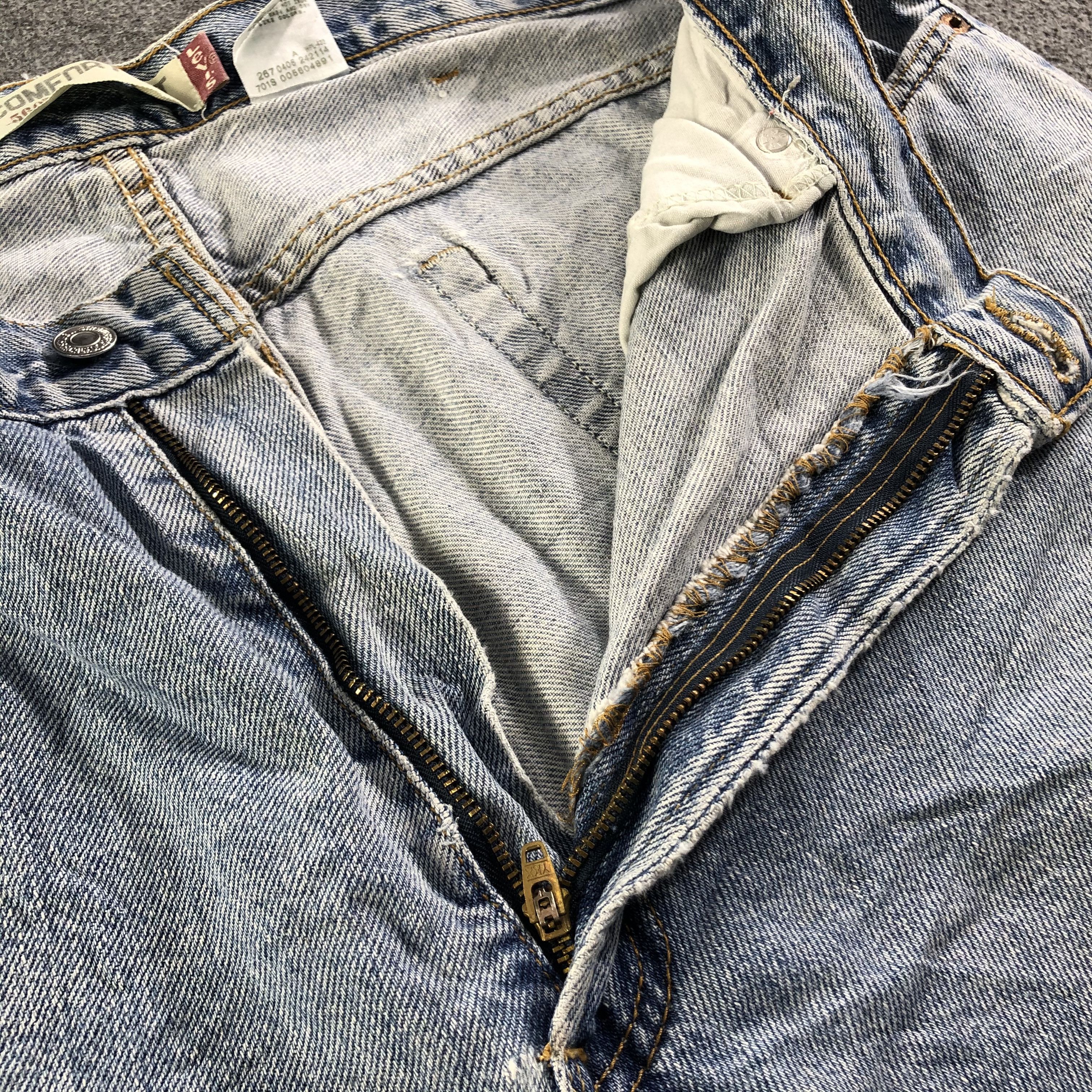 Levi's Vintage Blue Wash Levis 560 Jeans-J3376 Size US 38 / EU 54 - 8 Thumbnail