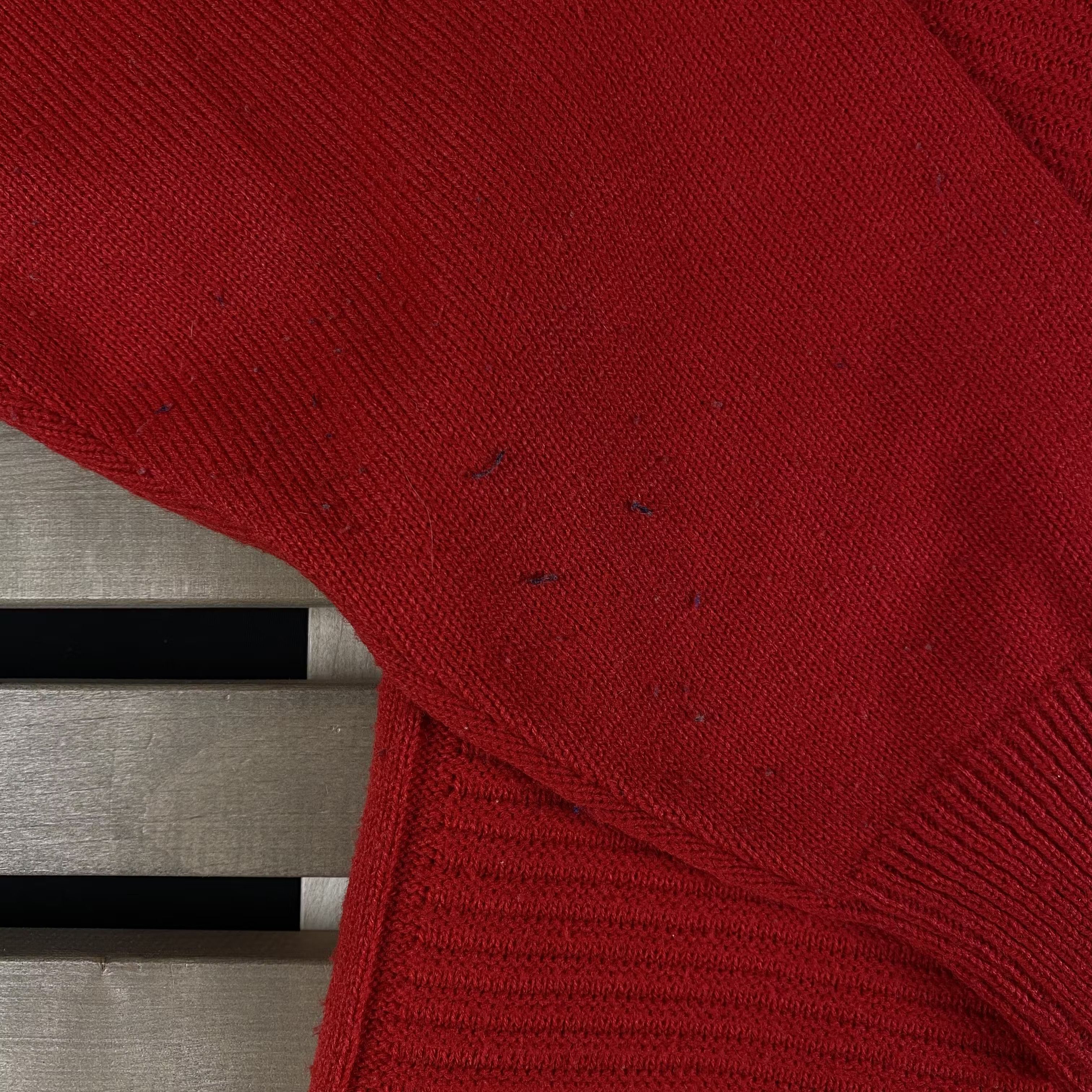 Lacoste × Vintage Mens Sweater Long Sleeve Lacoste Chemise Vintage Size L Size US XL / EU 56 / 4 - 4 Thumbnail
