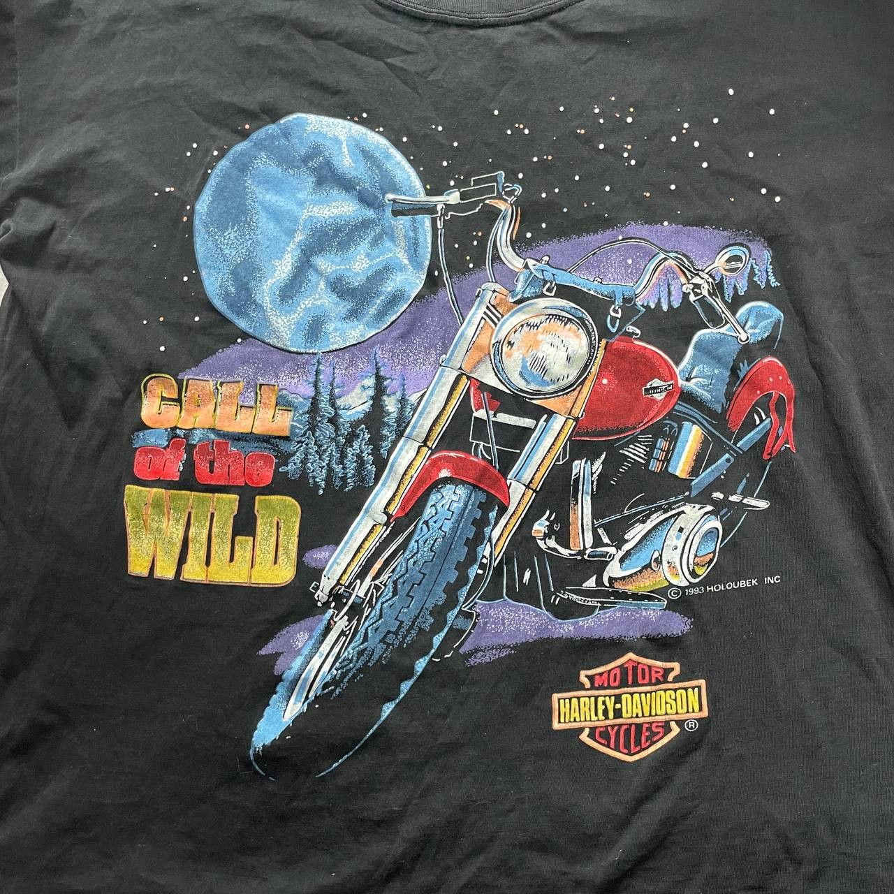 Harley Davidson × Vintage VINTAGE 90S HARLEY DAVIDSON VERY RARE BOXY T SHIRT Size US M / EU 48-50 / 2 - 2 Thumbnail