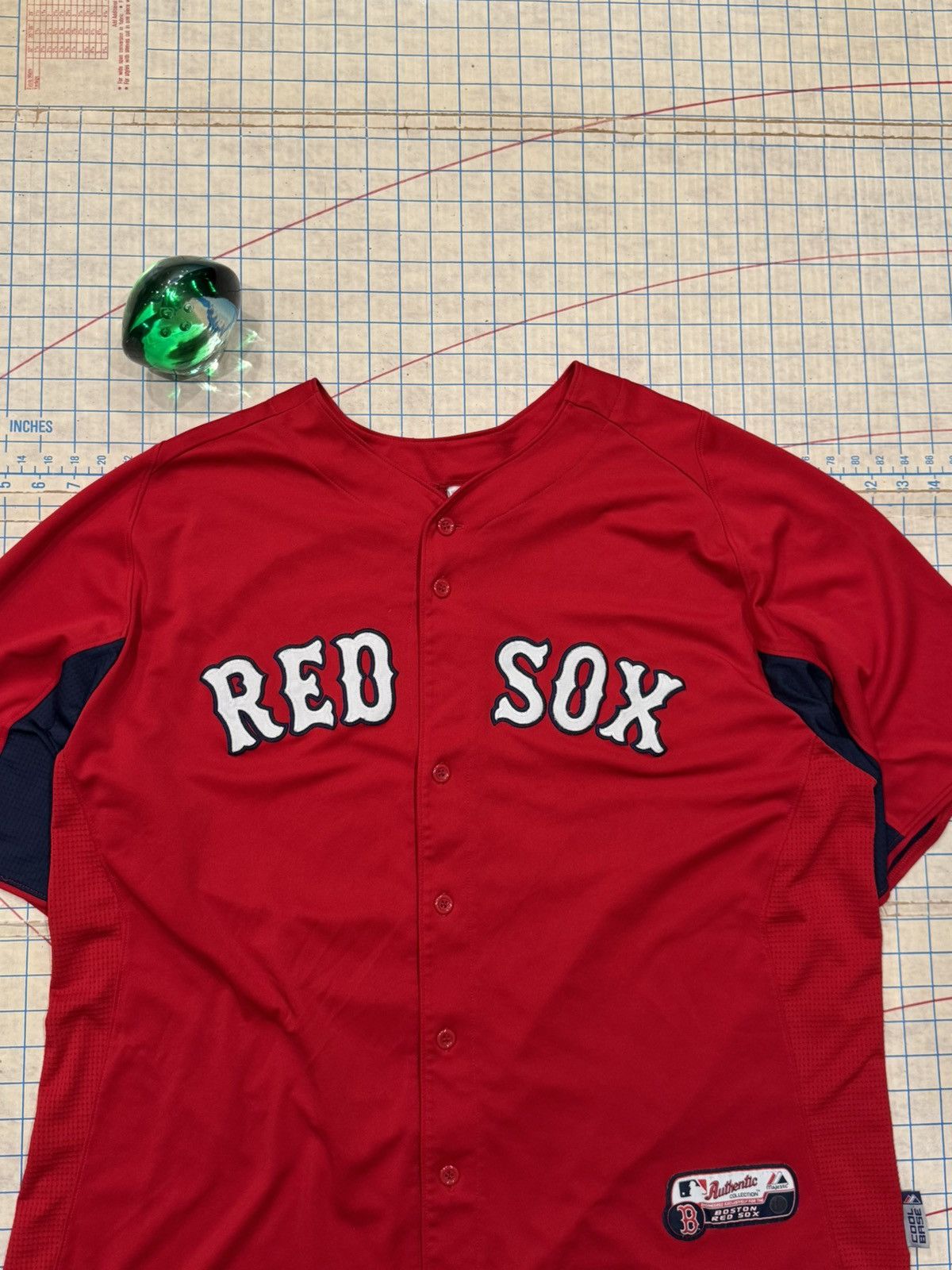 Majestic Majestic Boston Red Socks Baseball Jersey Mens Size XXL Red Size US XXL / EU 58 / 5 - 6 Thumbnail
