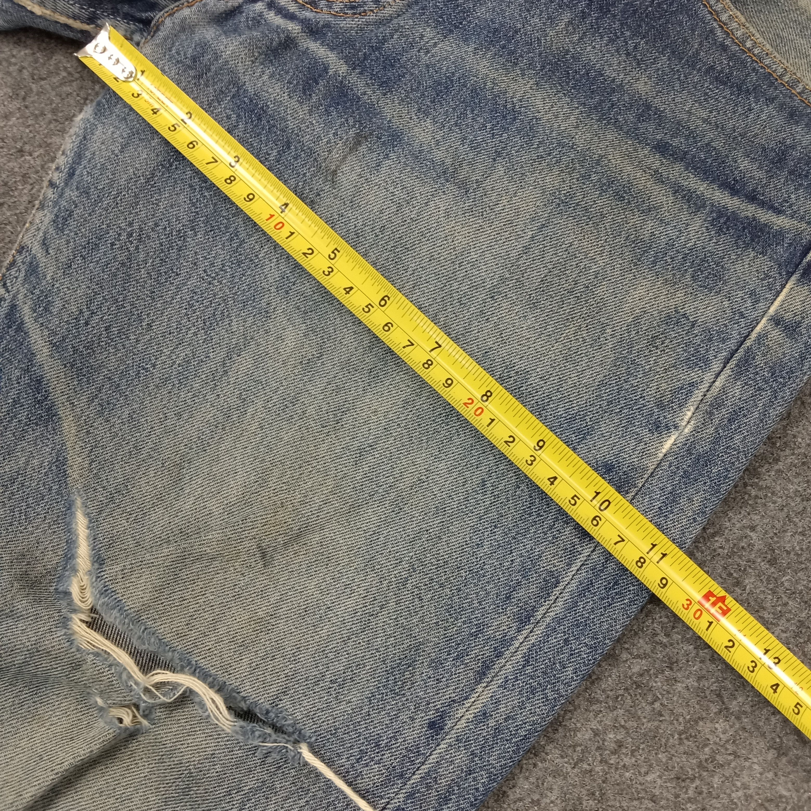 Levi's Levi's 501 American Distressed Style Denim Jeans C235N18 Size US 30 / EU 46 - 9 Thumbnail