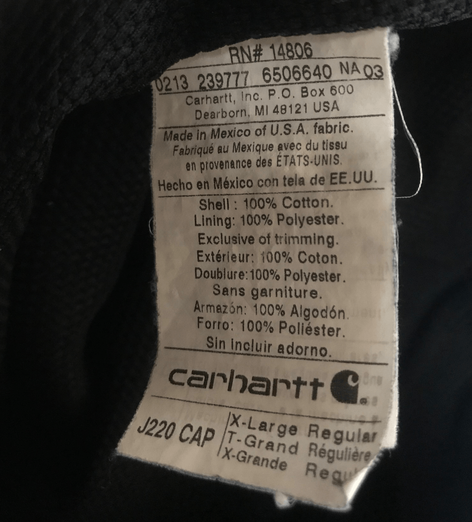 Carhartt Carhartt J220 CAP real tree camo hooded jacket size XL Size US XL / EU 56 / 4 - 5 Thumbnail