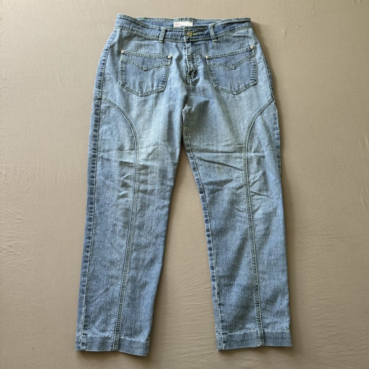 Other Retro Vintage Cosmopolitan Low Rise Straight Leg Jeans Size 36" / US 14 / IT 50 - 1 Thumbnail