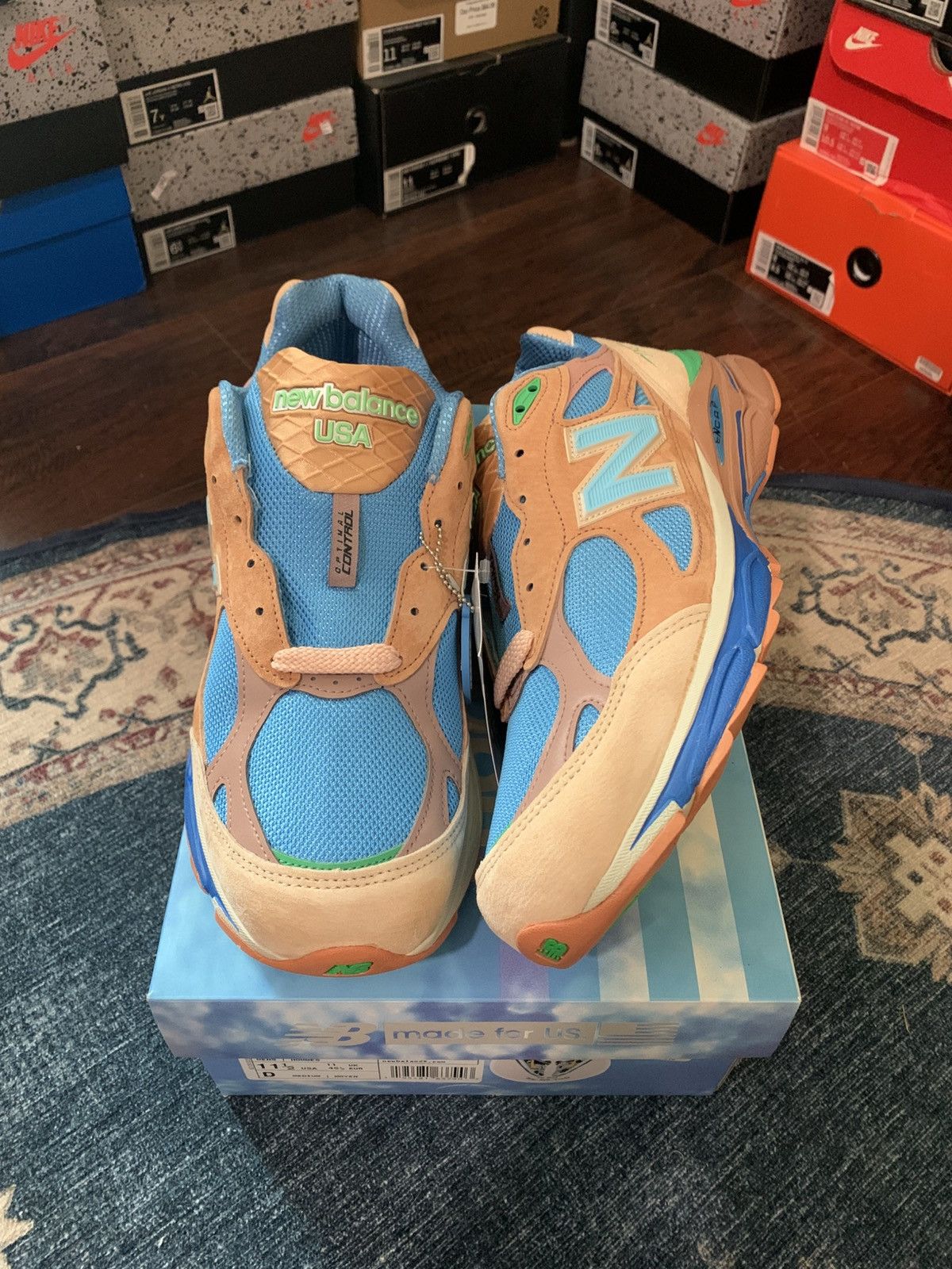 Joe Freshgoods × New Balance 2021 New Balance 990V3 JoeFreshGoods Outside Clothes Size US 11.5 / EU 44-45 - 1 Thumbnail