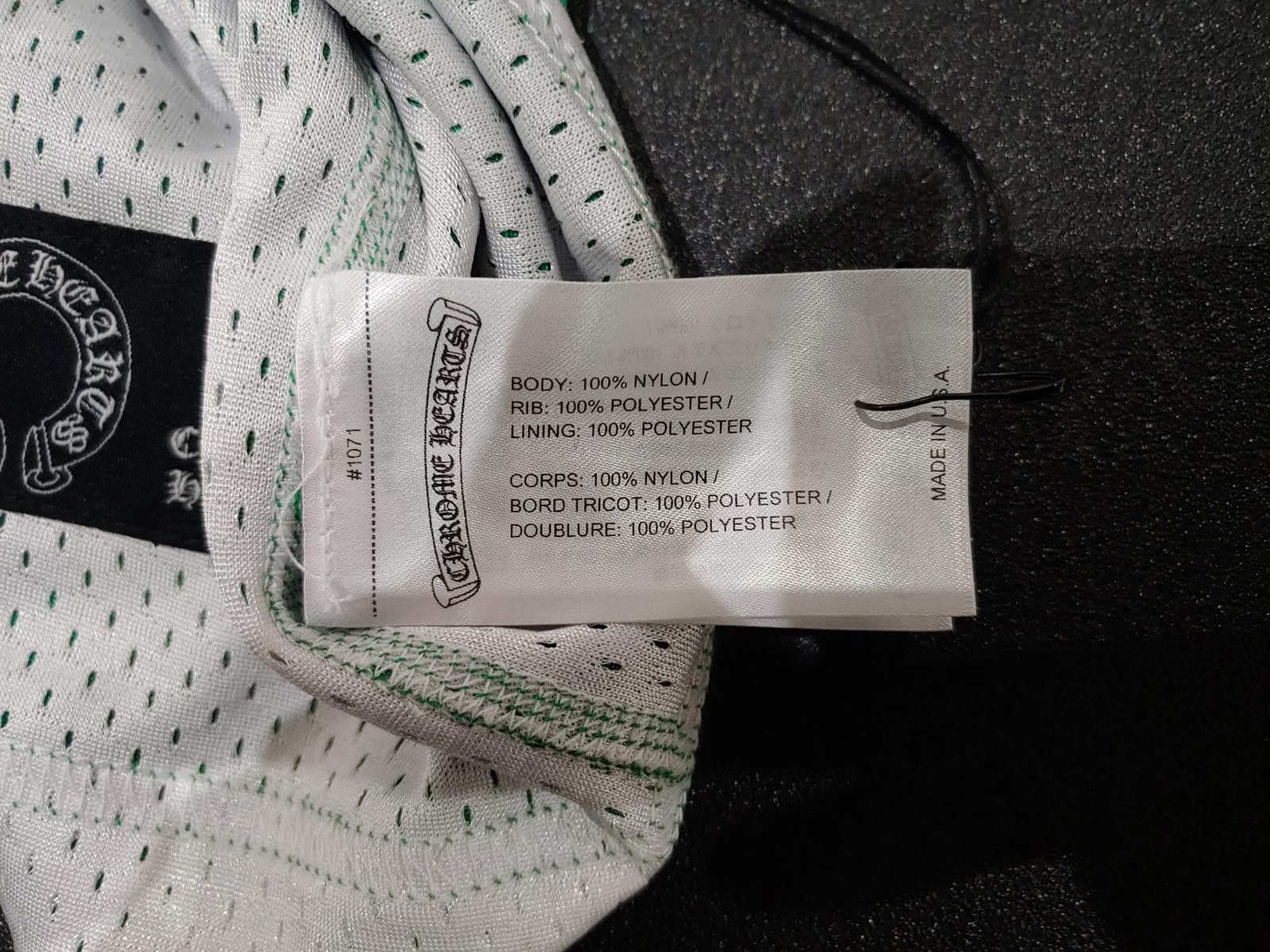 Chrome Hearts Chrome Hearts Reversible 33 Mesh Jersey in Green Size US L / EU 52-54 / 3 - 6 Thumbnail