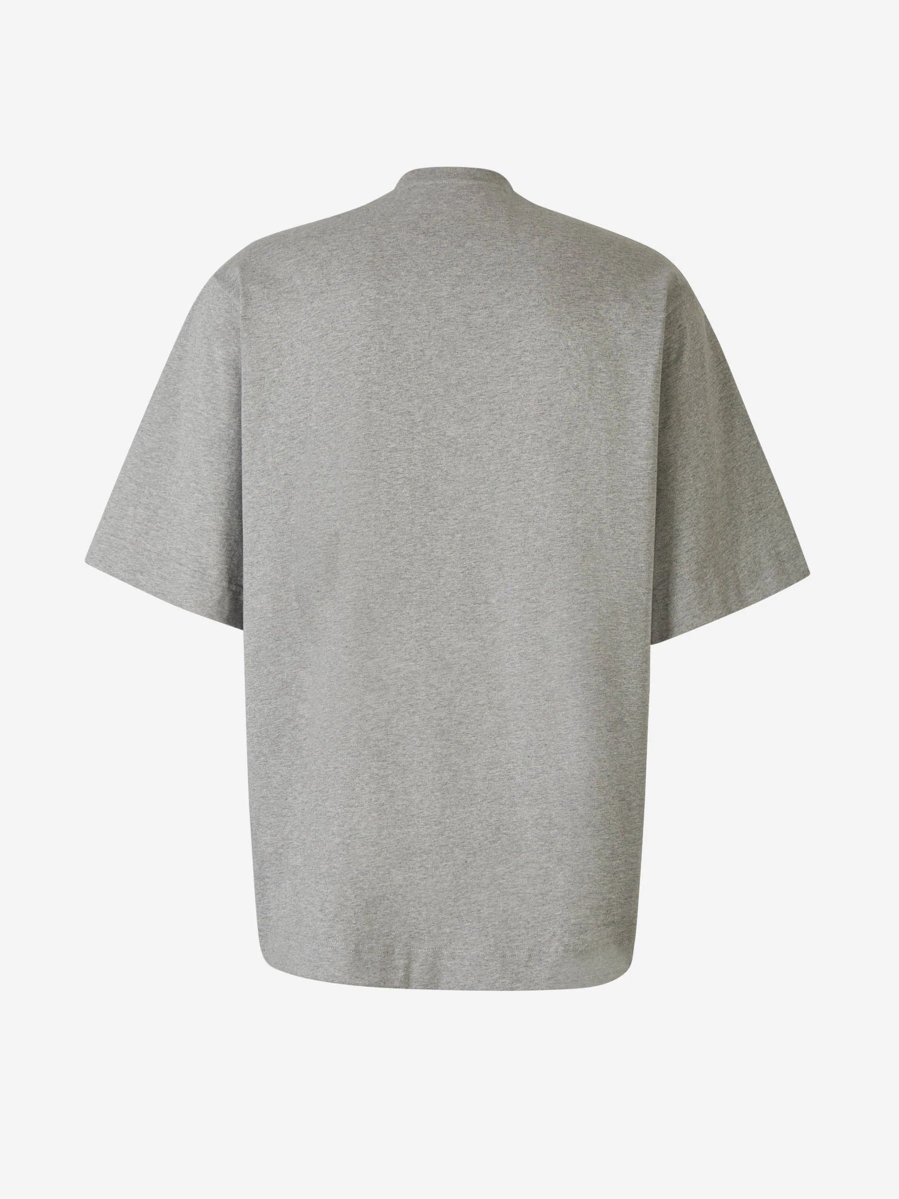 Givenchy o1w1db10325 New Studio Fit T-Shirt in Grey Size US XXL / EU 58 / 5 - 2 Thumbnail