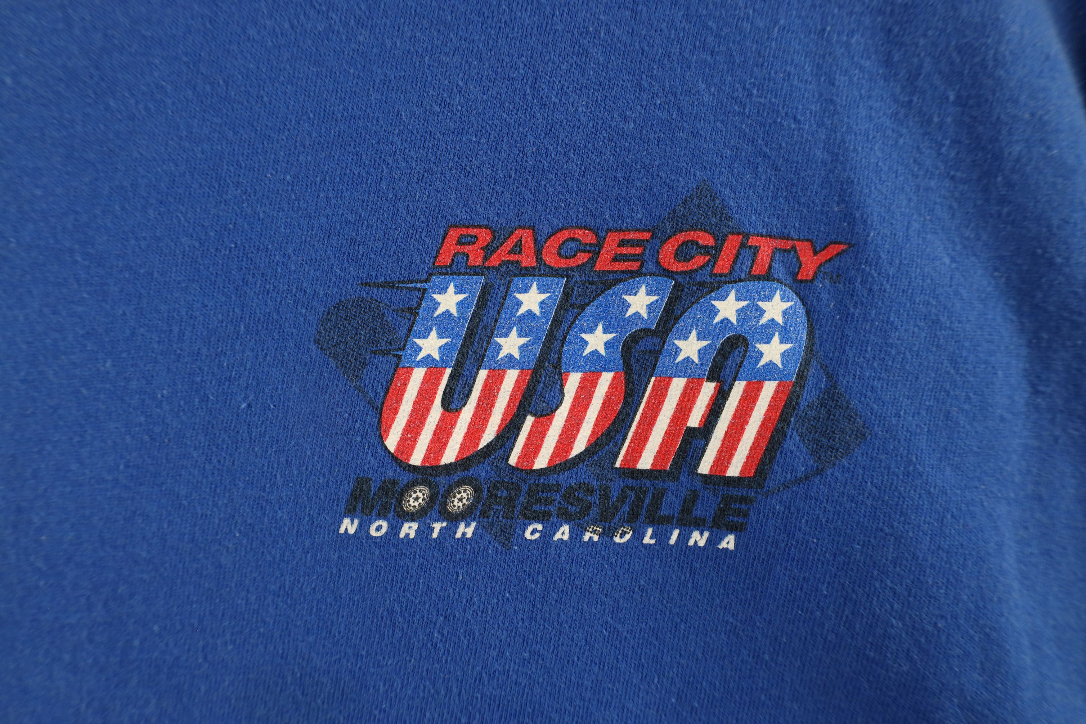 Vintage Vintage City USA Mooresville North Carolina Speedway T-Shirt Size US XXL / EU 58 / 5 - 4 Thumbnail