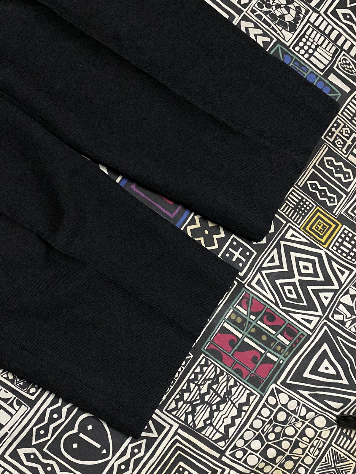 Yohji Yamamoto 80s Yohji Yamamoto Y’s for men Baggy Leg Black Wool Trousers Size US 30 / EU 46 - 6 Thumbnail