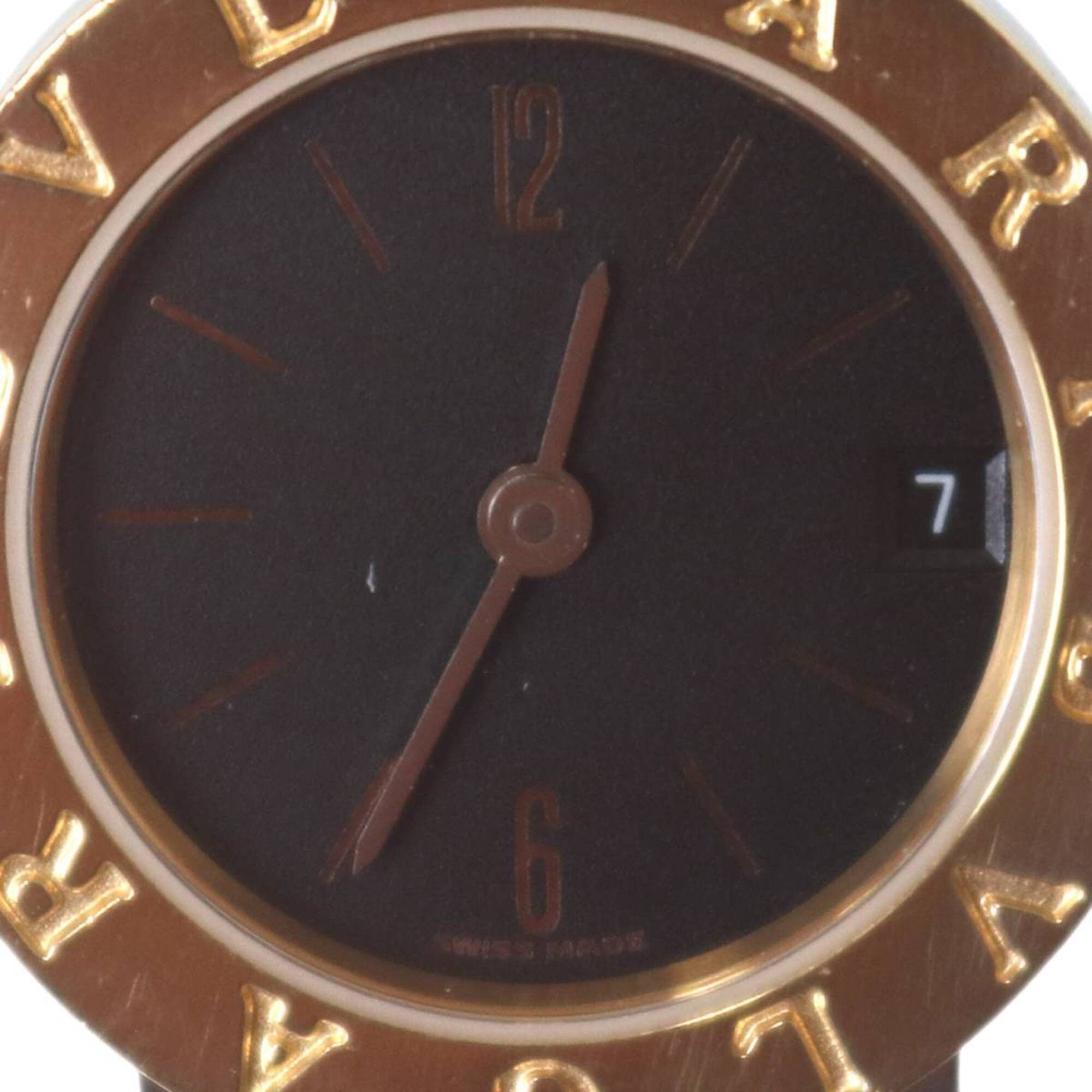 Bvlgari BVLGARI Bulgari 18KYG Combination Ladies Quartz Watch Size ONE SIZE - 1 Thumbnail