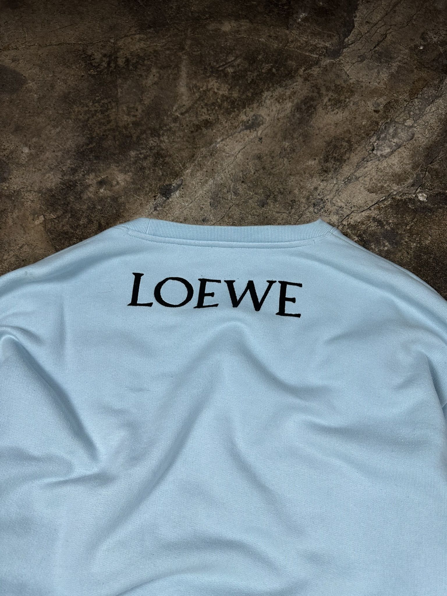 Loewe Rare Loewe Baby Blue Goose Crewneck Size US L / EU 52-54 / 3 - 4 Thumbnail