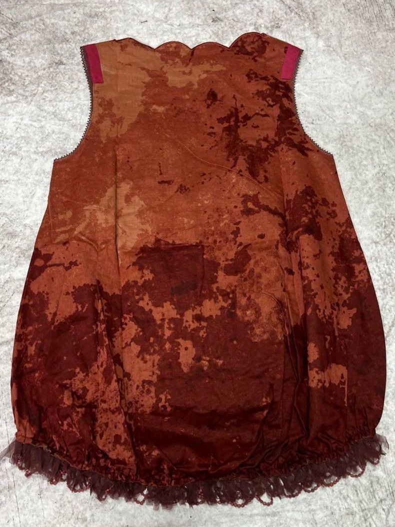 Undercover UNDERCOVER size 2 Red smudged lantern vest 2505-Nextarrow Size M / US 6-8 / IT 42-44 - 4 Thumbnail