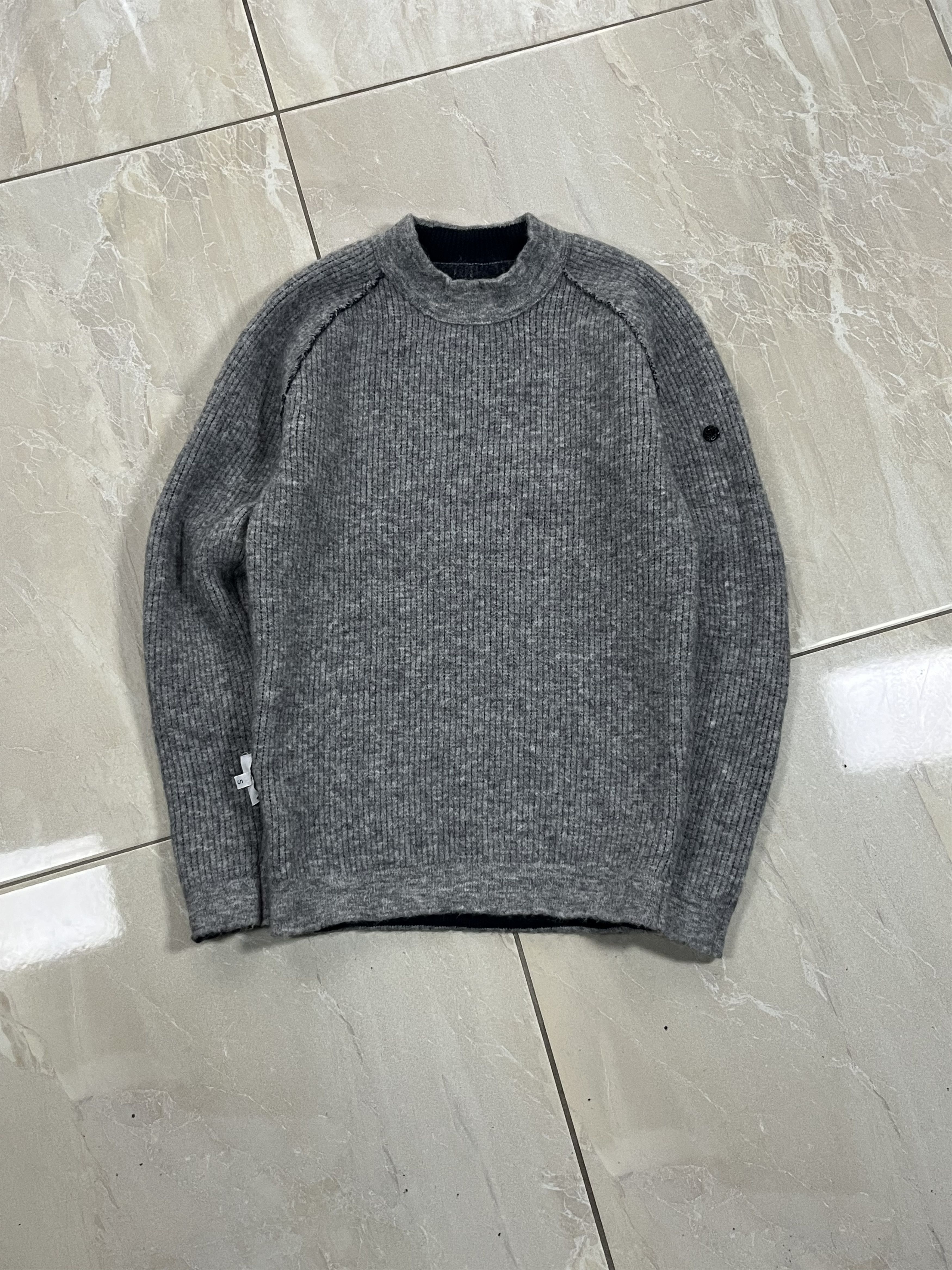 Stone Island Vintage Blue/Grey Knitwear Stone Island 2 Face - Size S Size US S / EU 44-46 / 1 - 10 Thumbnail