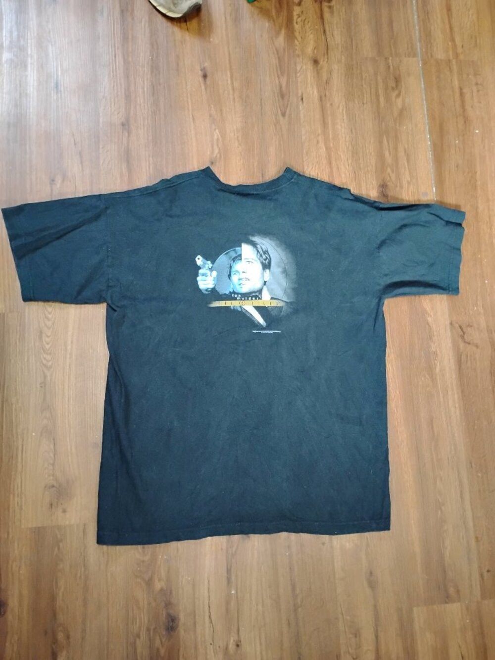 707 Vintage The X-Files Fox Mulder T-Shirt Size US XL / EU 56 / 4 - 7 Thumbnail