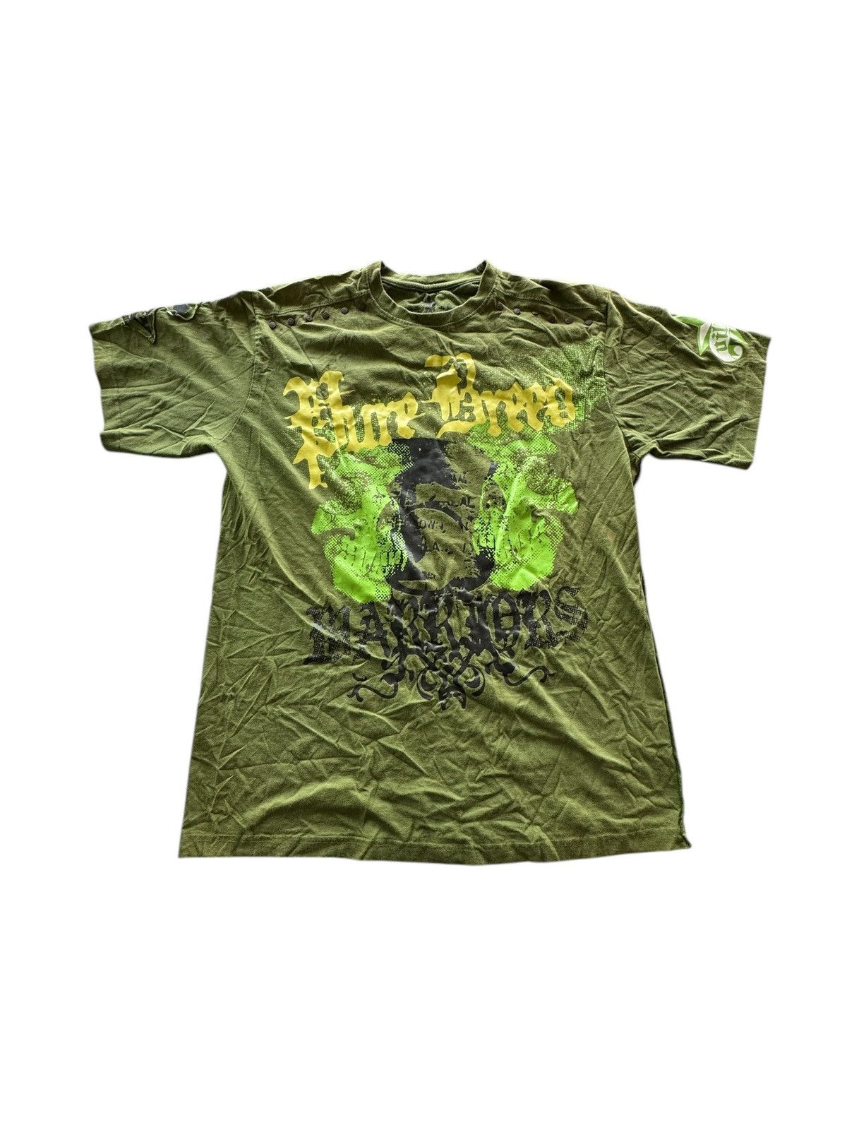 Black Label Blac Label Y2K Graphic Print Double Sided Search Tee Size US XL / EU 56 / 4 - 1 Thumbnail