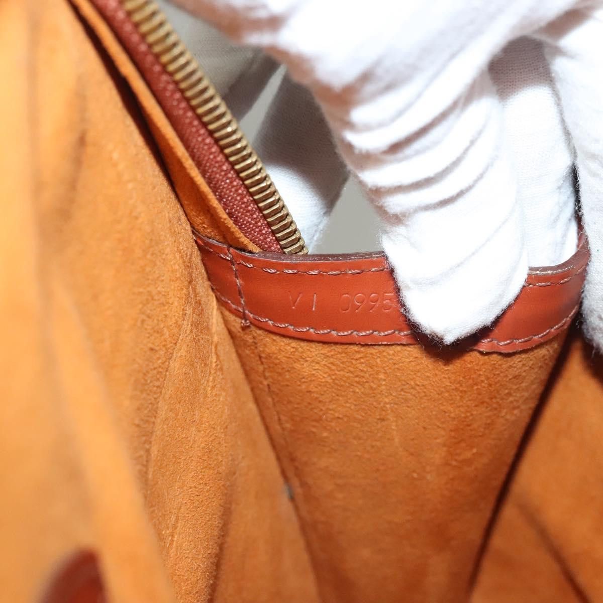 Louis Vuitton LOUIS VUITTON Epi Lussac Shoulder Bag Brown M52283 Size ONE SIZE - 12 Thumbnail
