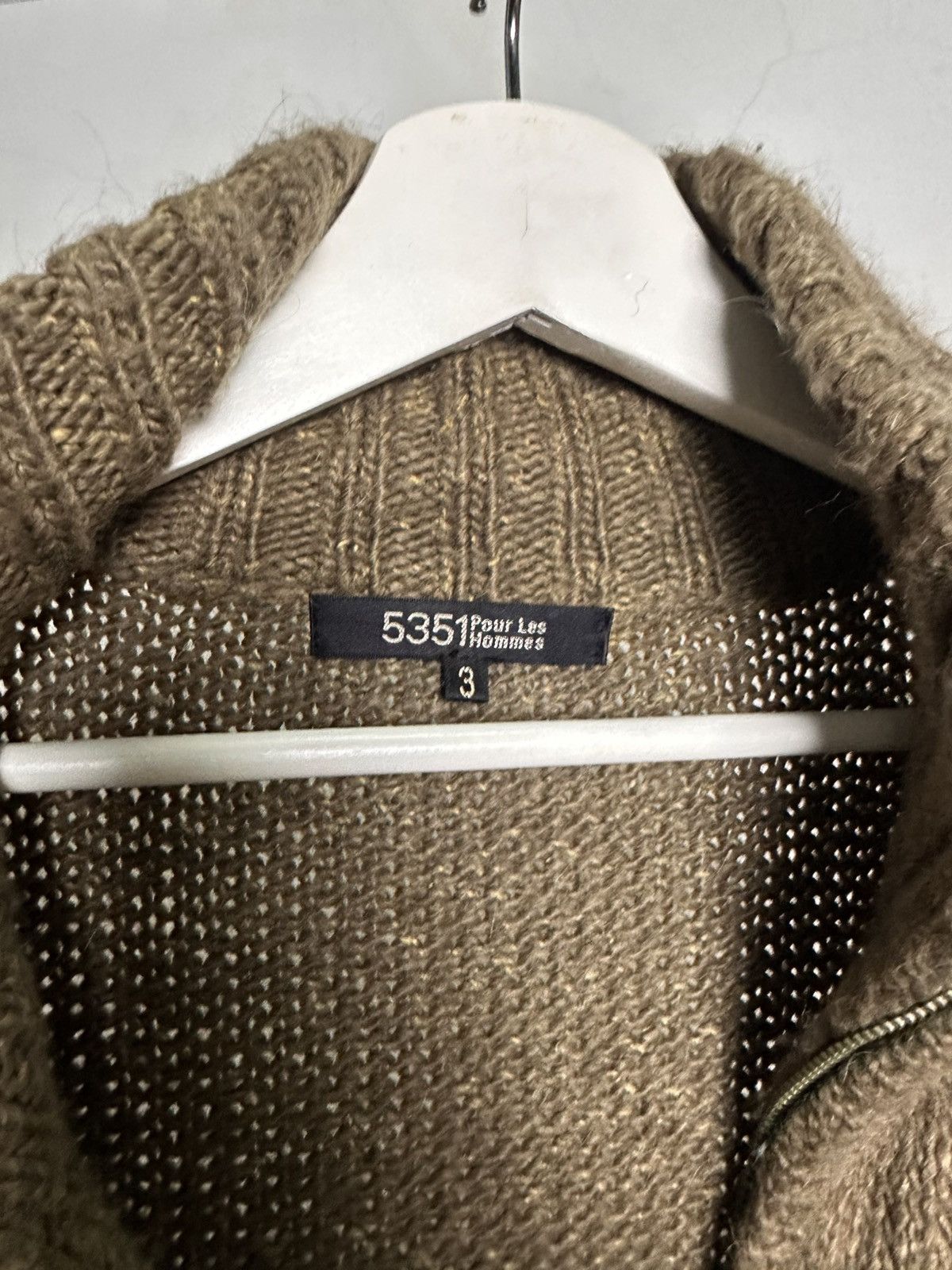 5351 POUR LES HOMMES 5351 Pour Les Homme Knitwear Size US L / EU 52-54 / 3 - 3 Thumbnail