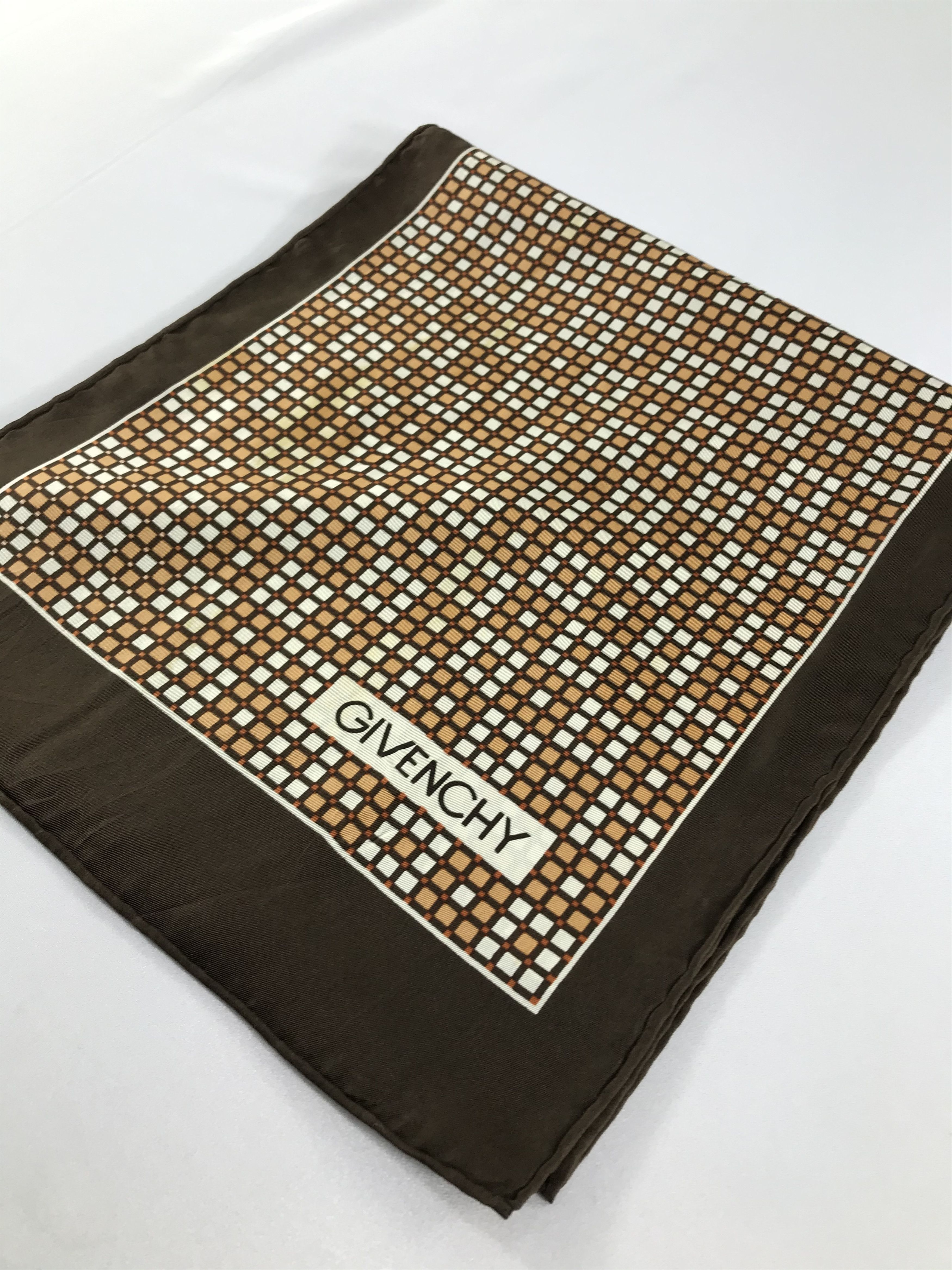 Vintage Vintage Givenchy Silk Scarf Size ONE SIZE - 3 Thumbnail