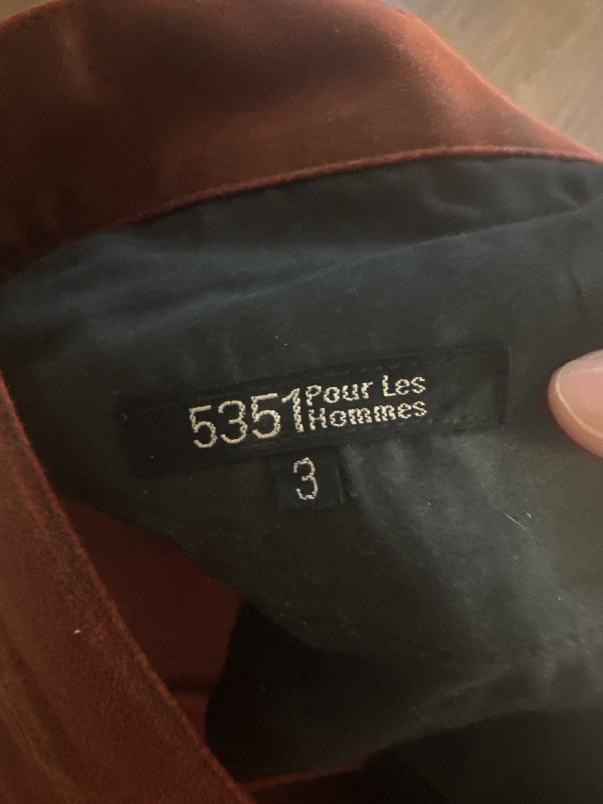5351 POUR LES HOMMES × Japanese Brand 5351 pour les hommes flared leather pants Size US 30 / EU 46 - 5 Thumbnail