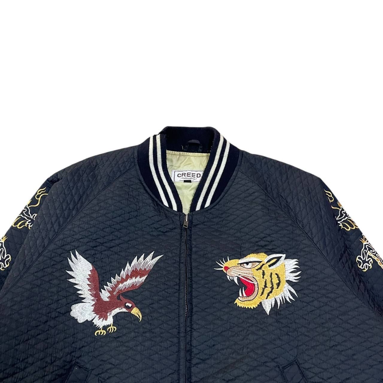 Creed Vibrafon Creed Sukajan Eagle Tigre Dragon Bomber Jacket Size US L / EU 52-54 / 3 - 5 Thumbnail