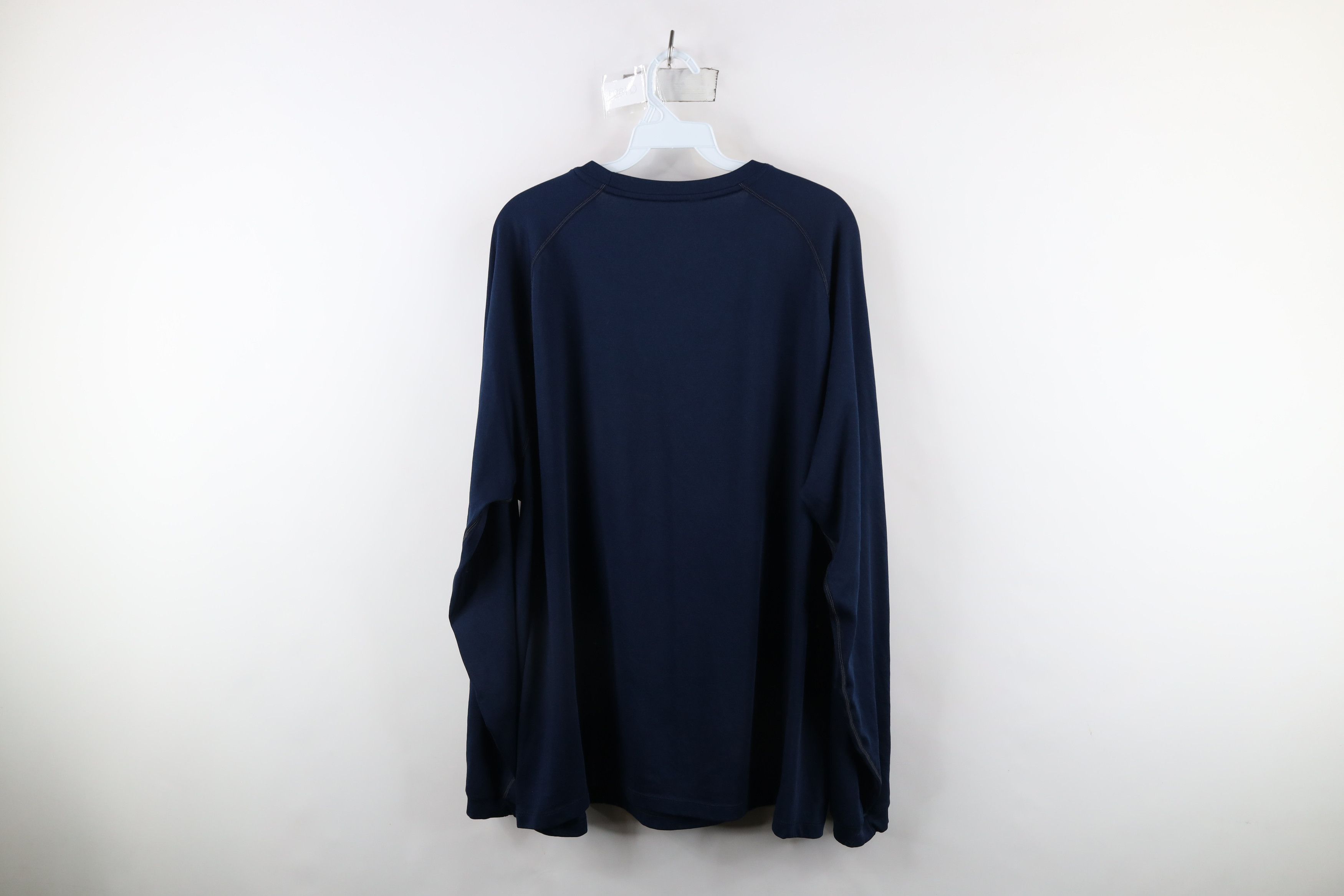 Adidas × Vintage Adidas University of Michigan Football Long Sleeve T-Shirt Size US XXL / EU 58 / 5 - 8 Thumbnail