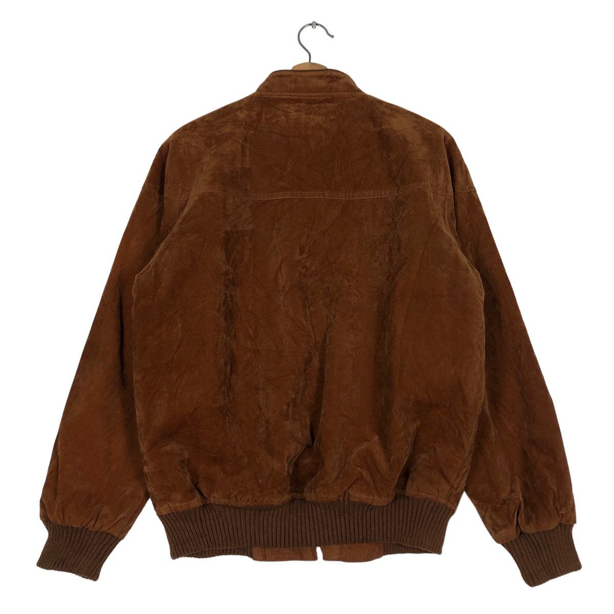 Japanese Brand 🔥Riot Riot Vintage Bomber Jacket Suede Leather Rick Owens Size US L / EU 52-54 / 3 - 8 Thumbnail