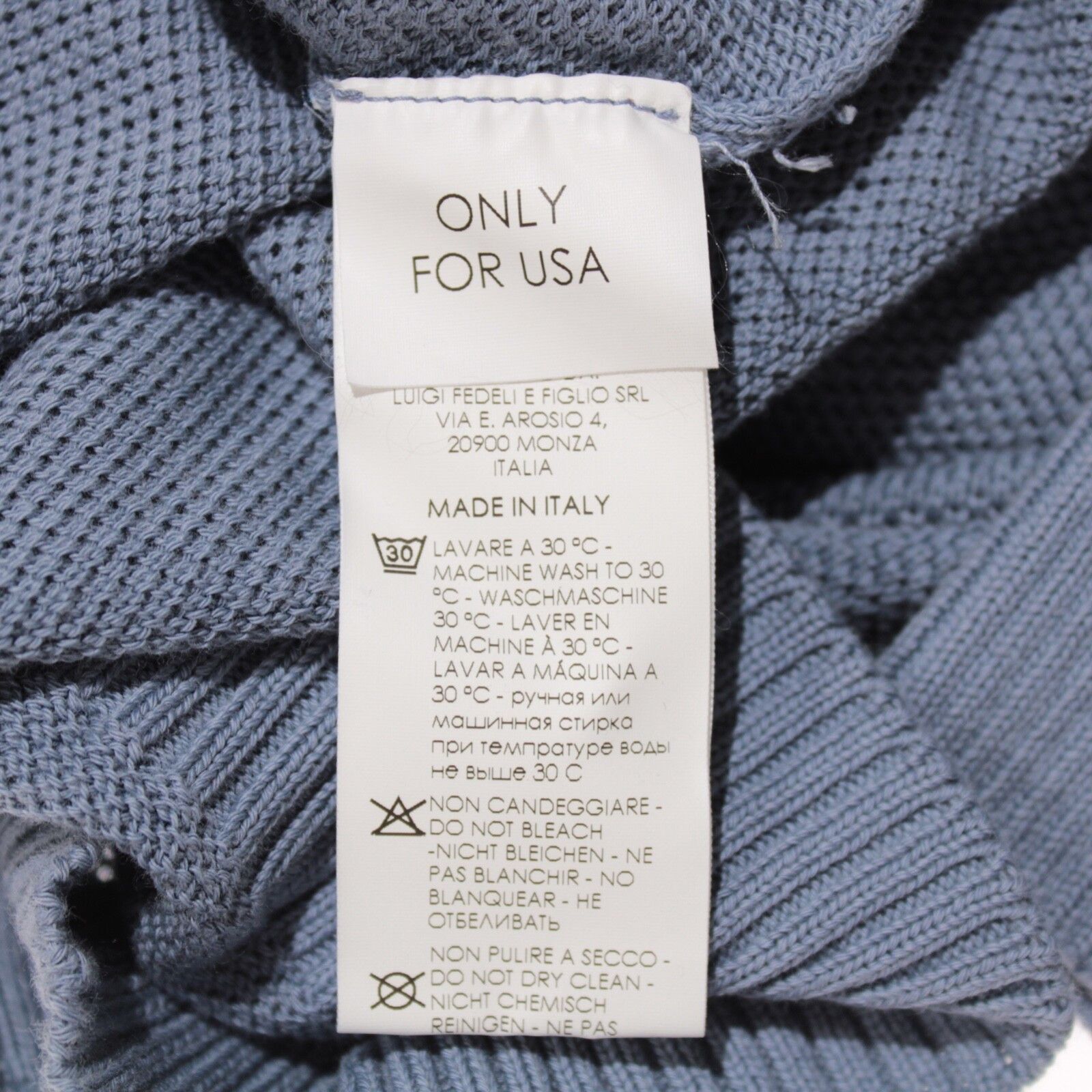 Fedeli Fedeli Sweater Size US S in Blue Size US S / EU 44-46 / 1 - 6 Thumbnail
