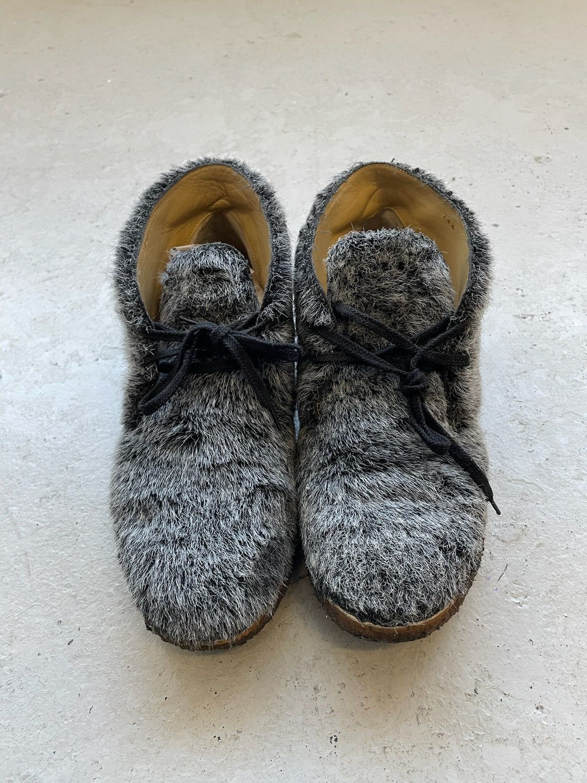 Comme des Garcons Comme Des Garcons Homme Plus Wool Shoes Size US 7.5 / IT 37.5 - 4 Thumbnail